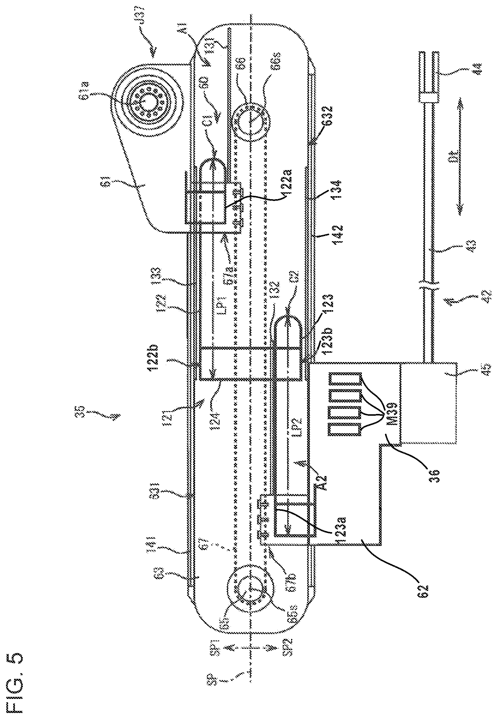 Patent US12616360 Figure 5 – Manipulator arm and patient-side system for surgical system
