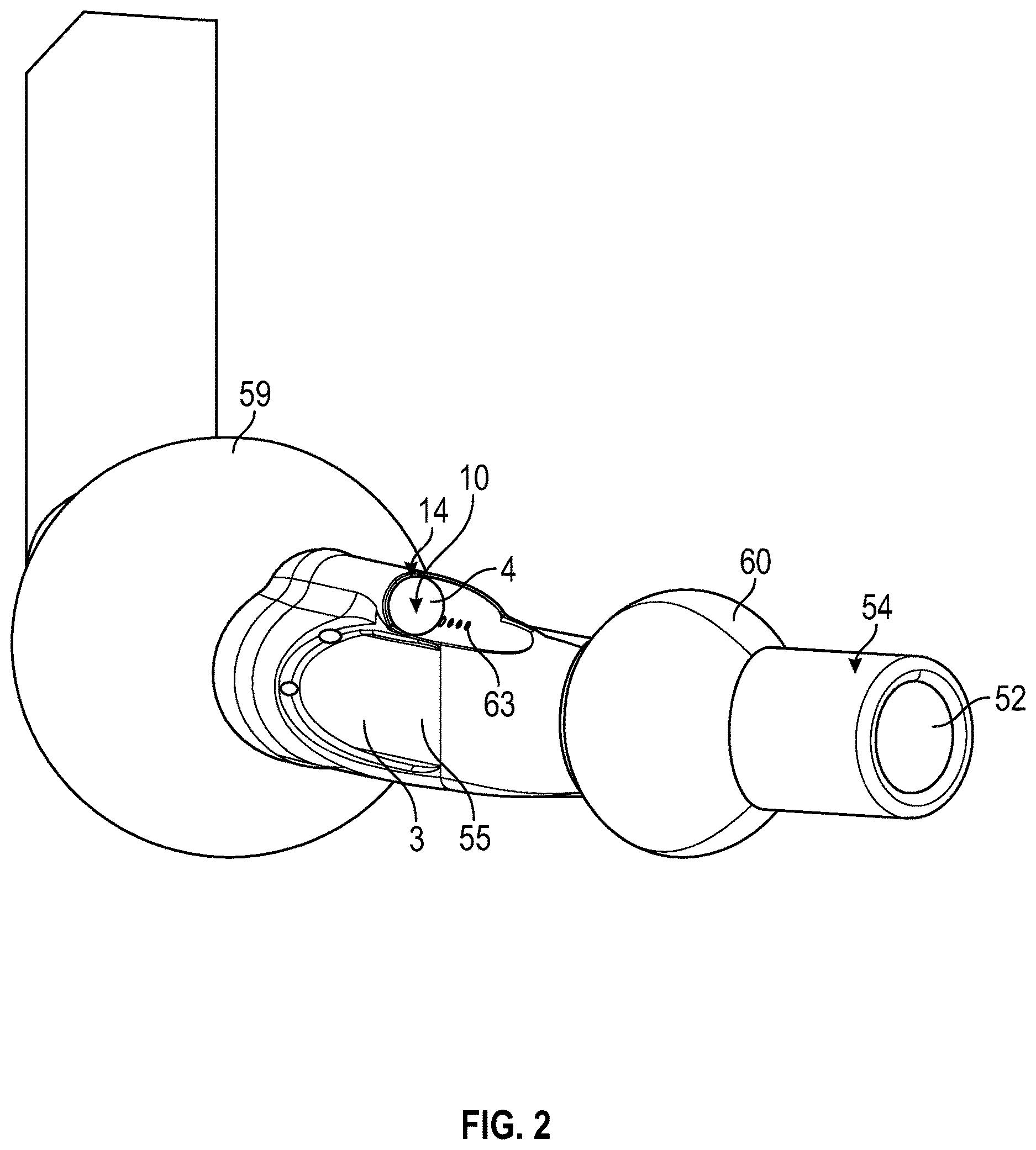 Patent US12616361 Figure 2 – Medical device including a tube