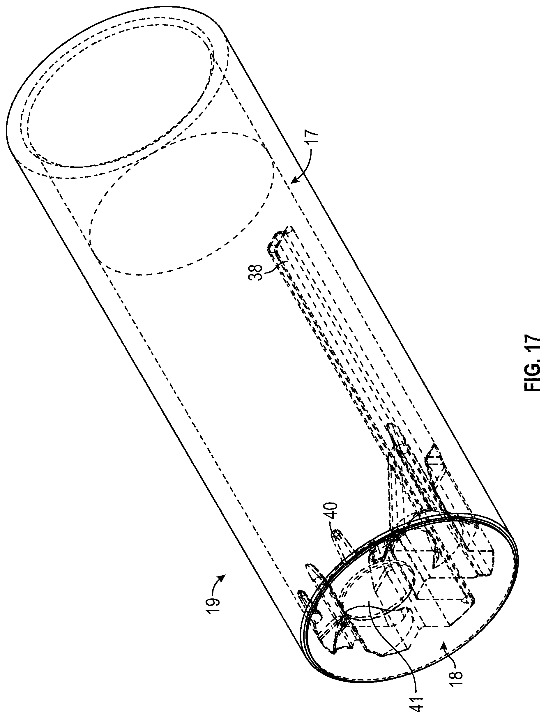 Patent US12616361 Figure 16 – Medical device including a tube