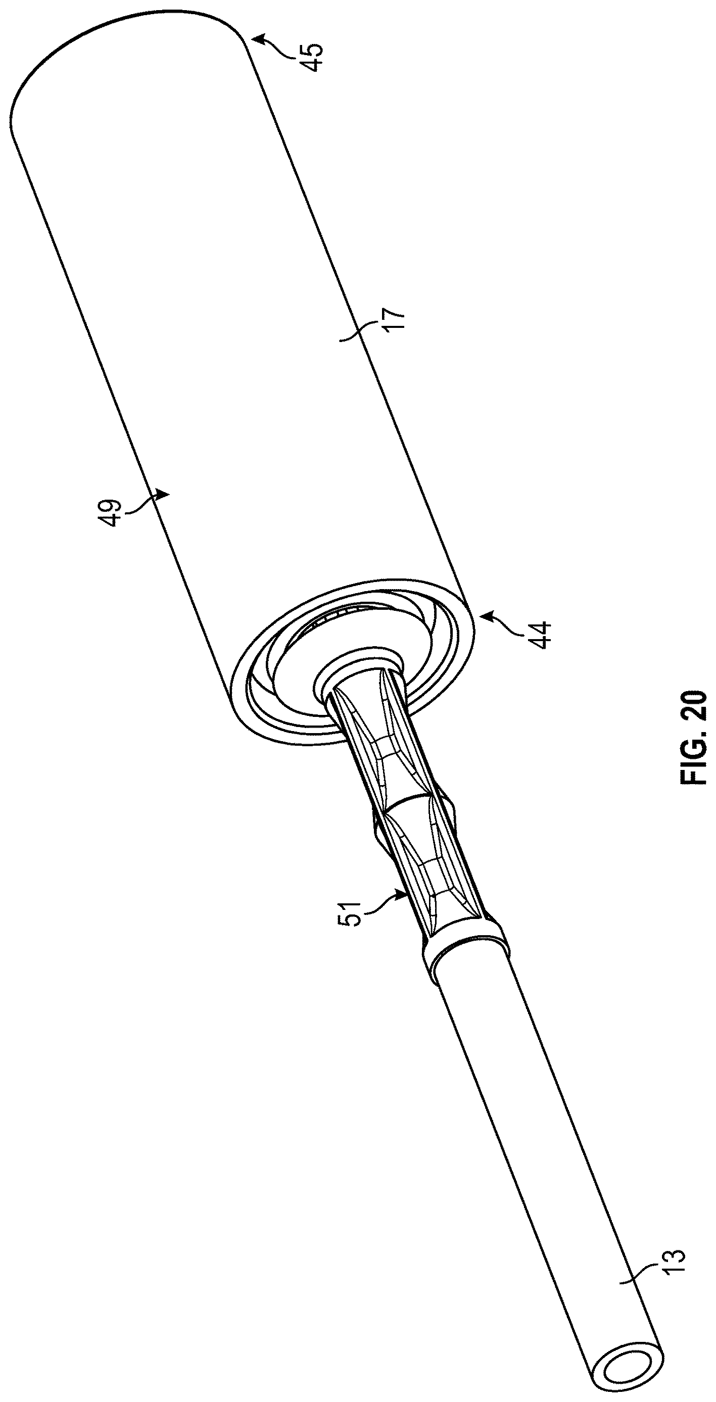 Patent US12616361 Figure 19 – Medical device including a tube