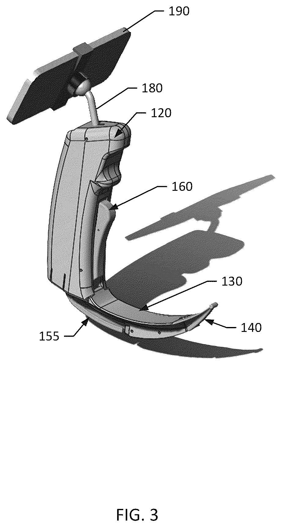 Patent US12616364 Figure 3 – Videolaryngoscopy device for endotracheal intubation