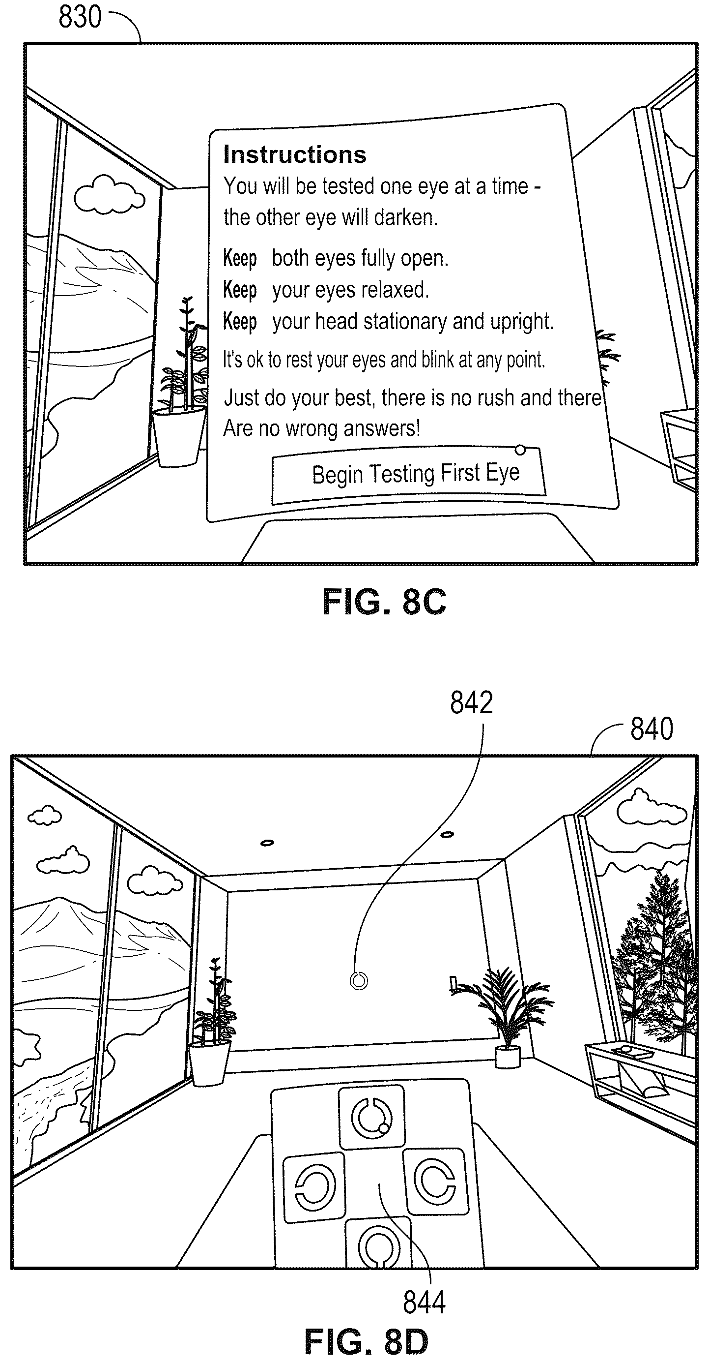 Patent US12616366 Figure 10 – Systems and methods for evaluating eye movement disorders through eye-tracking exercises