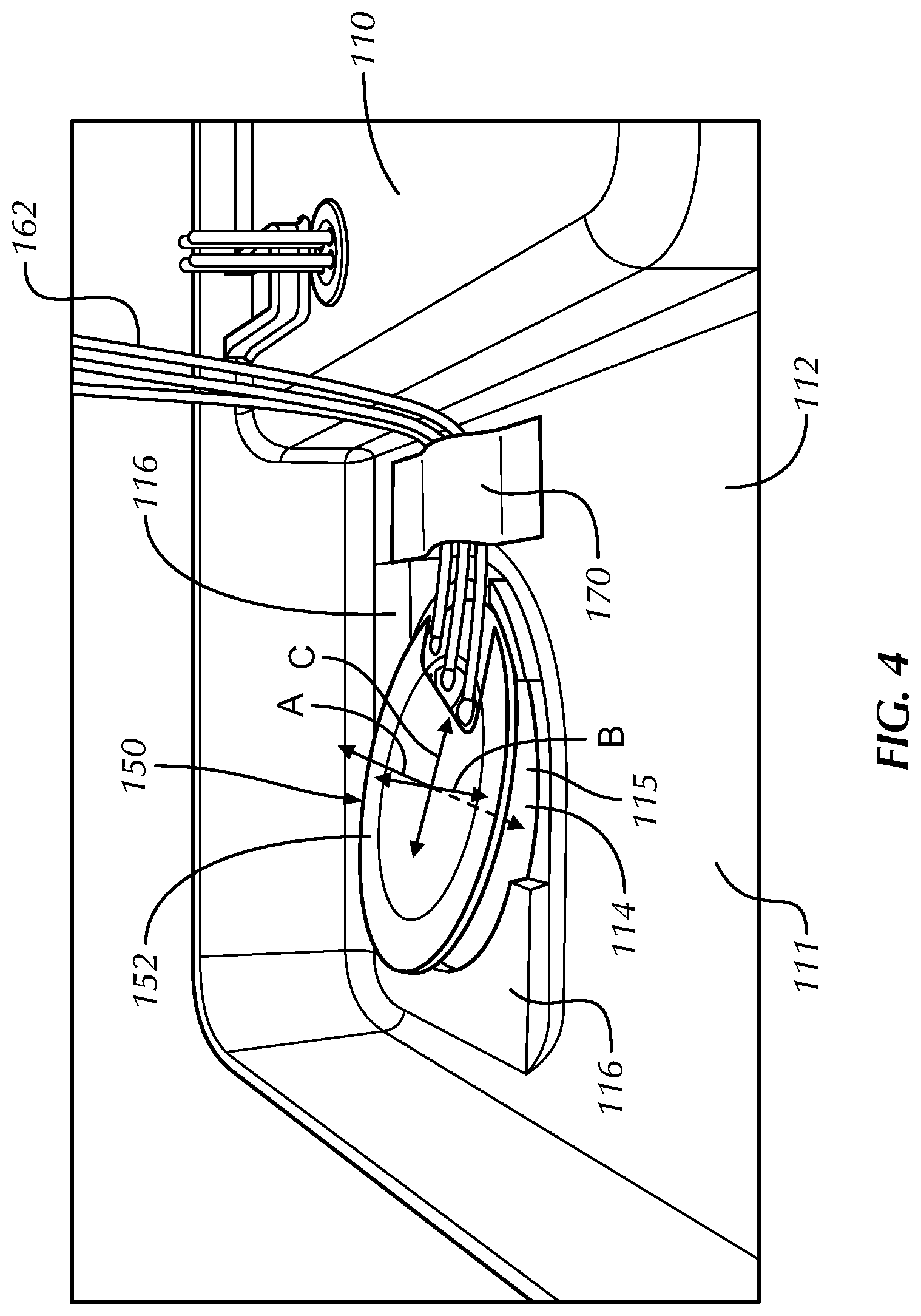 Patent US12616369 Figure 4 – Component mounting system and method for an implantable medical device