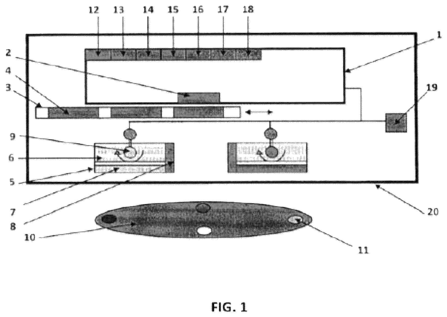 Patent US12616372 Figure 1 – Devices, methods, and systems for fluorescence-based imaging and detection of location(s) and/or source(s) of potential contamination and/or pollution