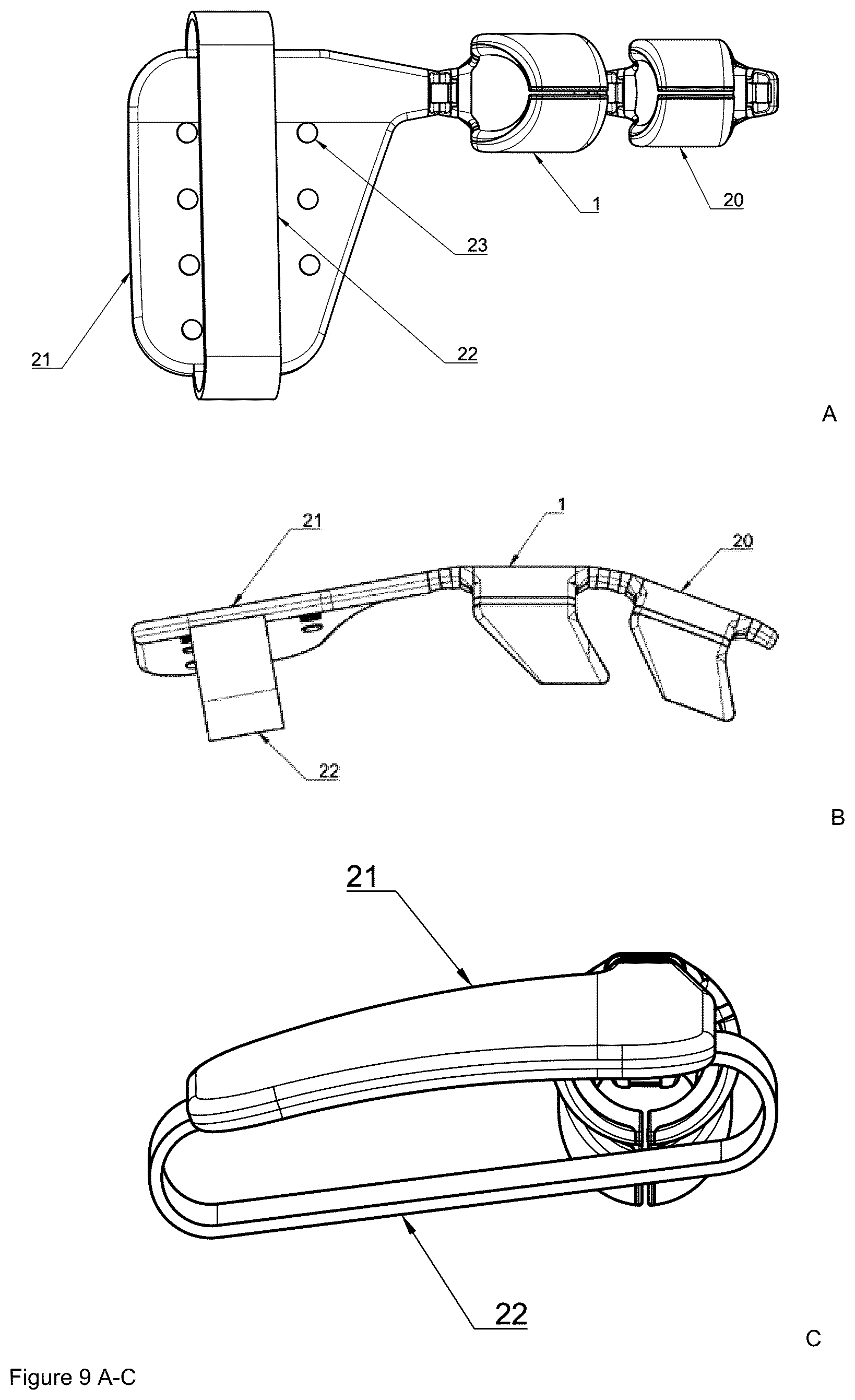 Patent US12616378 Figure 6 – Sensor device for ascertaining inflammation-relevant vital parameters
