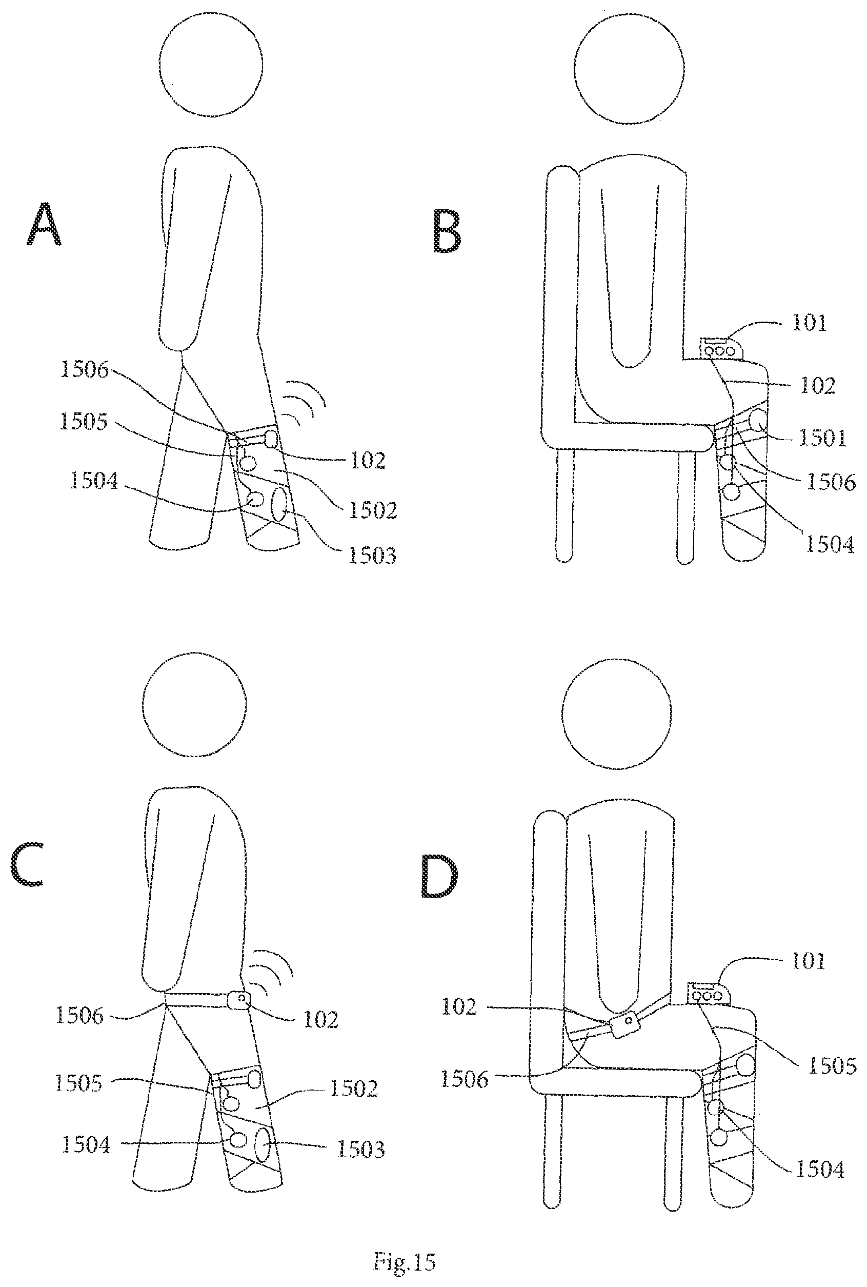 Patent US12616381 Figure 14 – System for management and prevention of venous pooling