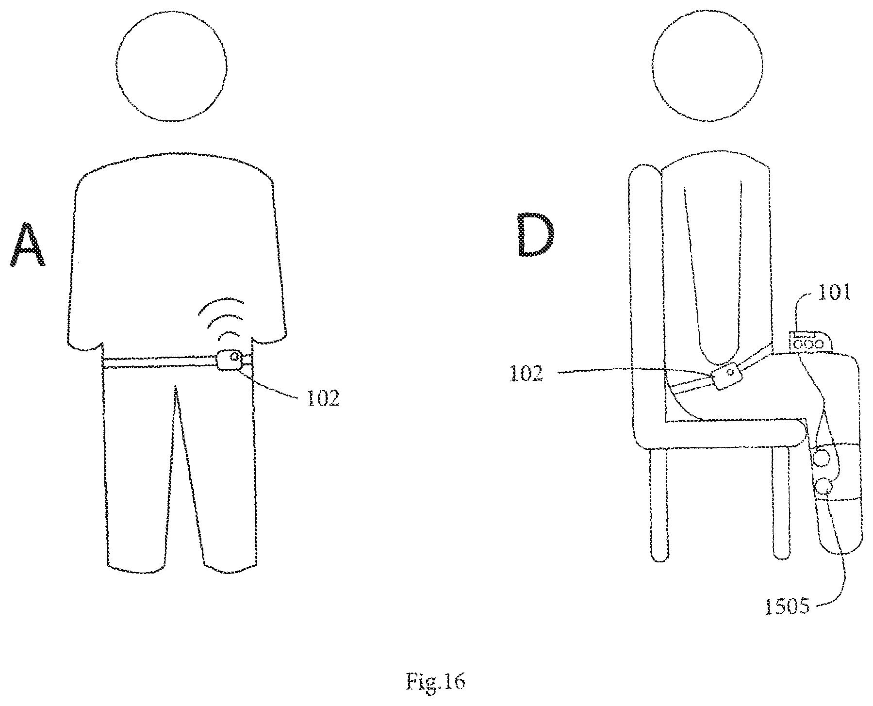 Patent US12616381 Figure 15 – System for management and prevention of venous pooling