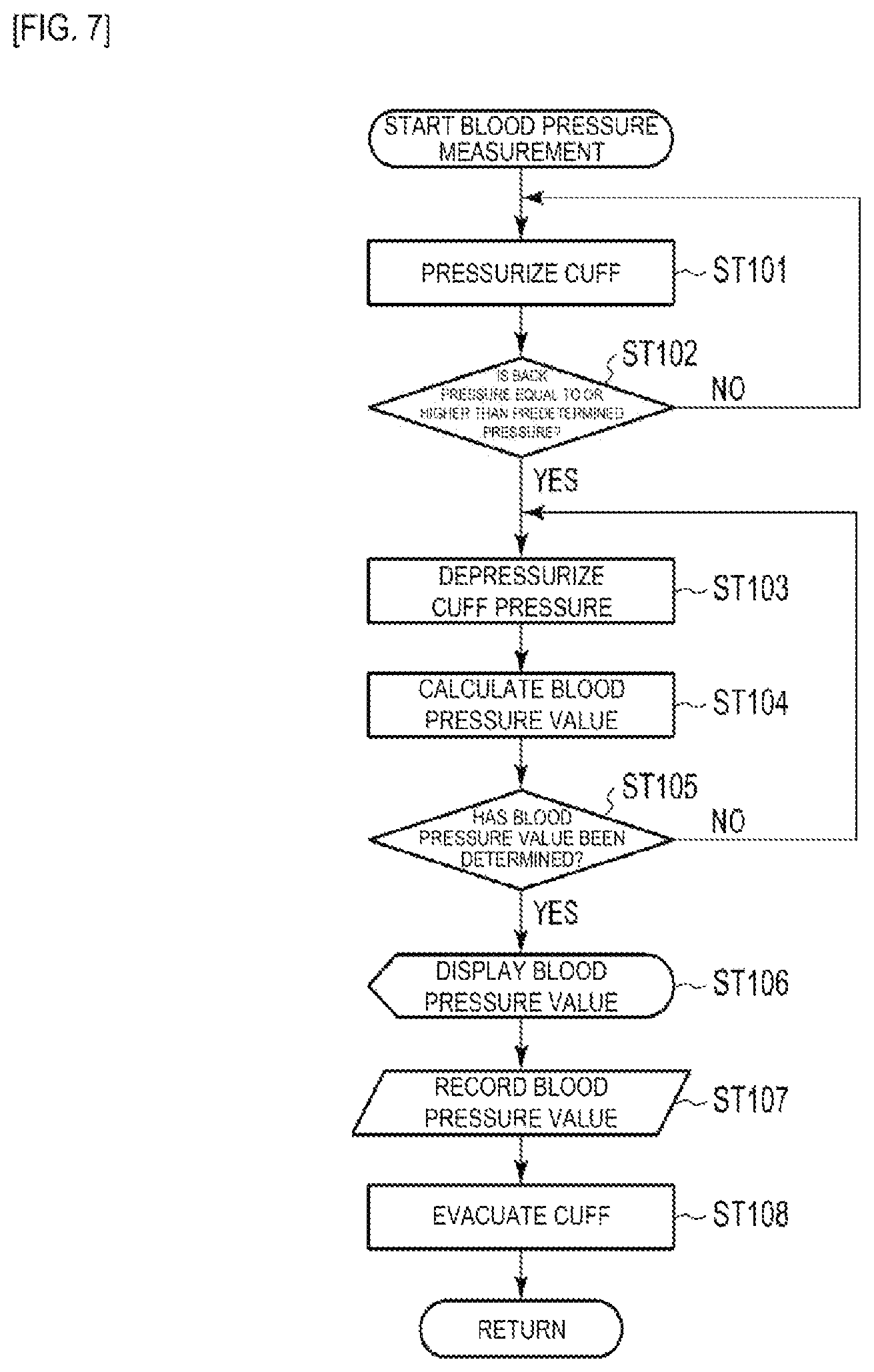 Patent US12616385 Figure 6 – Fluid circuit and blood pressure measurement device