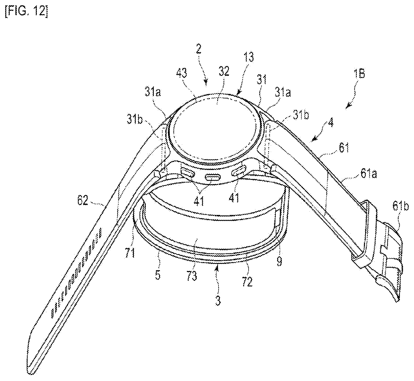 Patent US12616385 Figure 11 – Fluid circuit and blood pressure measurement device
