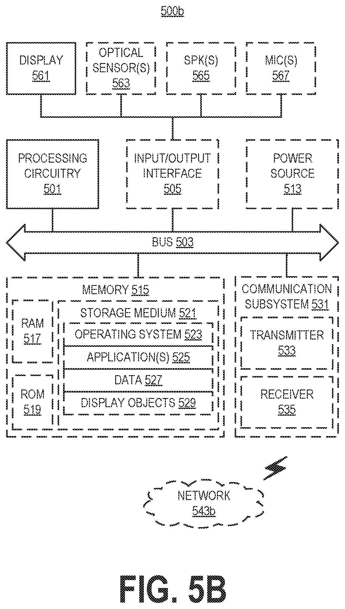 Patent US12616393 Figure 9 – Wearable device with status display