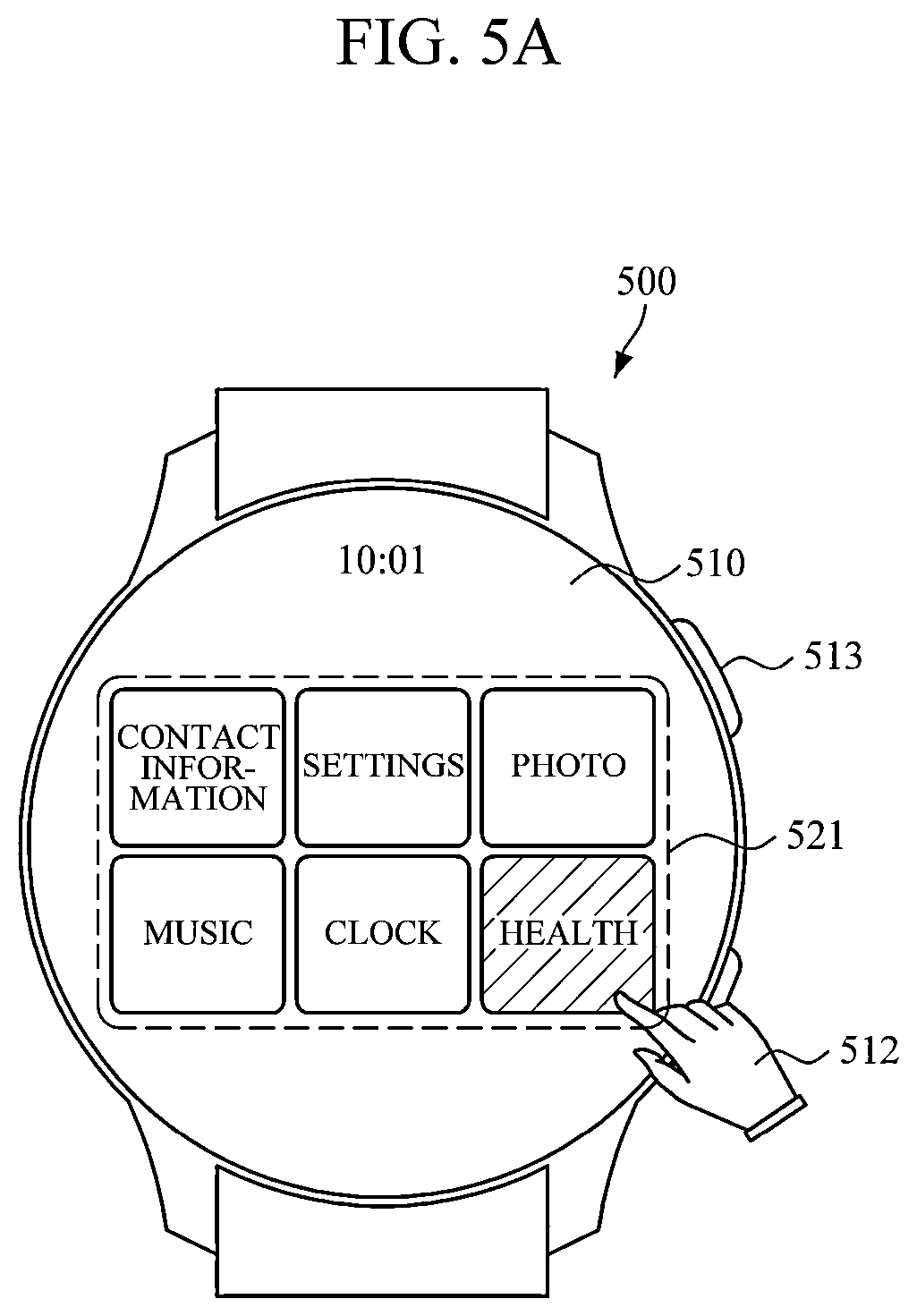 Patent US12616394 Figure 5 – Apparatus and method for user recognition based on oxygen saturation