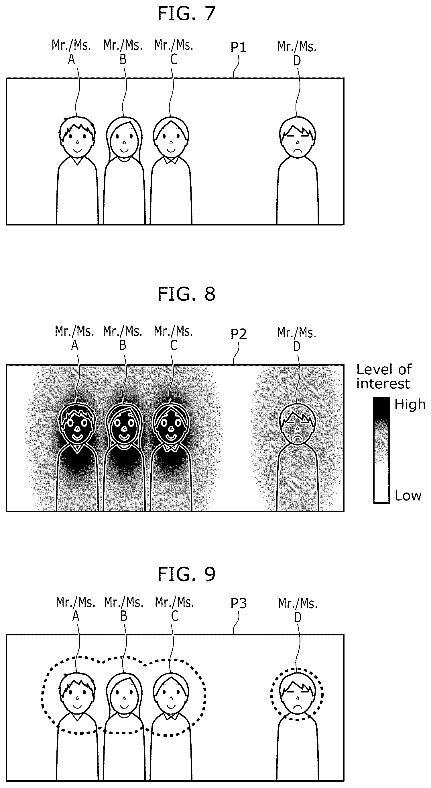 Patent US12616401 Figure 5 – Psychological state display system
