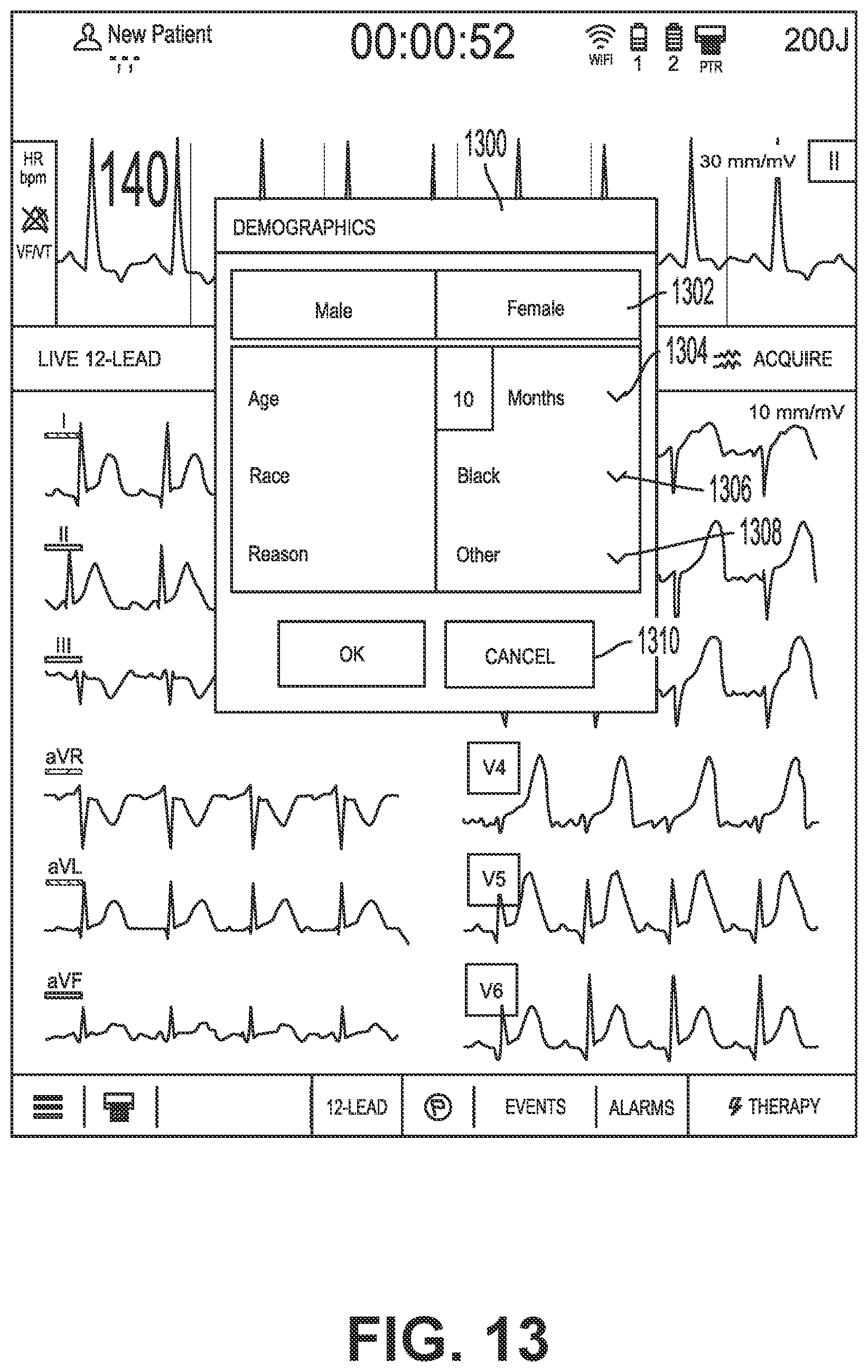 Patent US12616405 Figure 13 – Providing a live-lead view