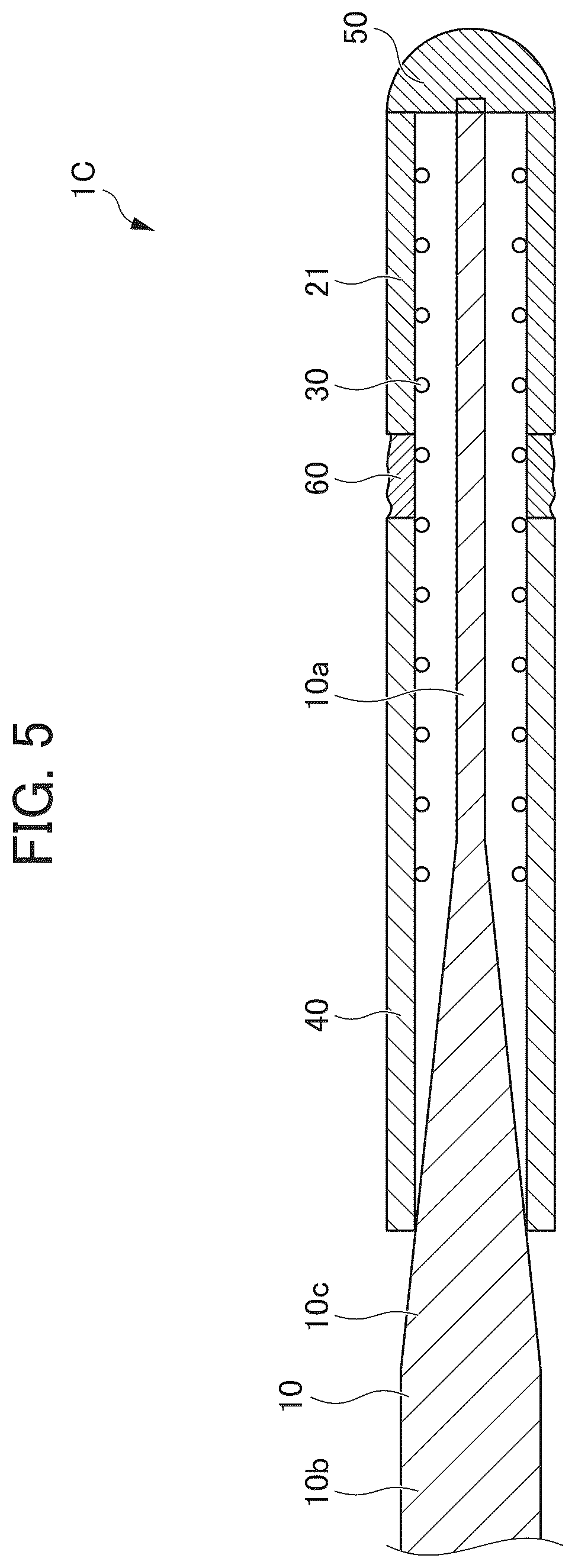 Patent US12616408 Figure 5 – Intravascular device