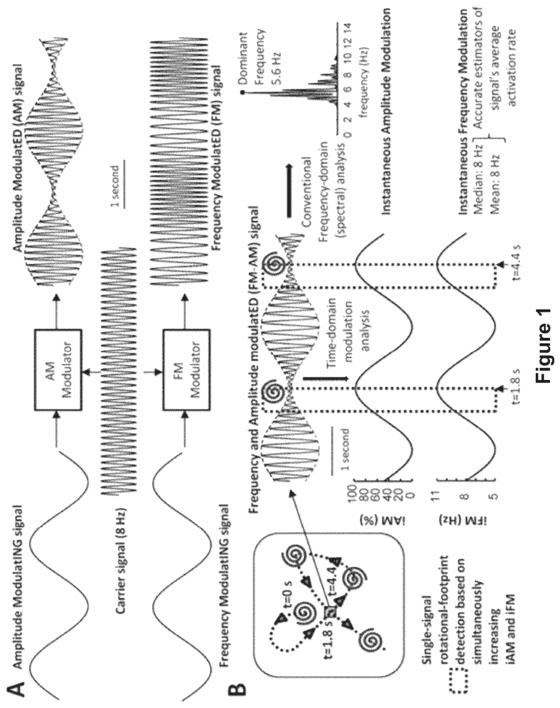 Patent US12616412 Figure 1 – Method for the identification of cardiac fibrillation drivers and/or the footprint of rotational activations using single optical or electrical signals without requiring panoramic simultaneous acquisition