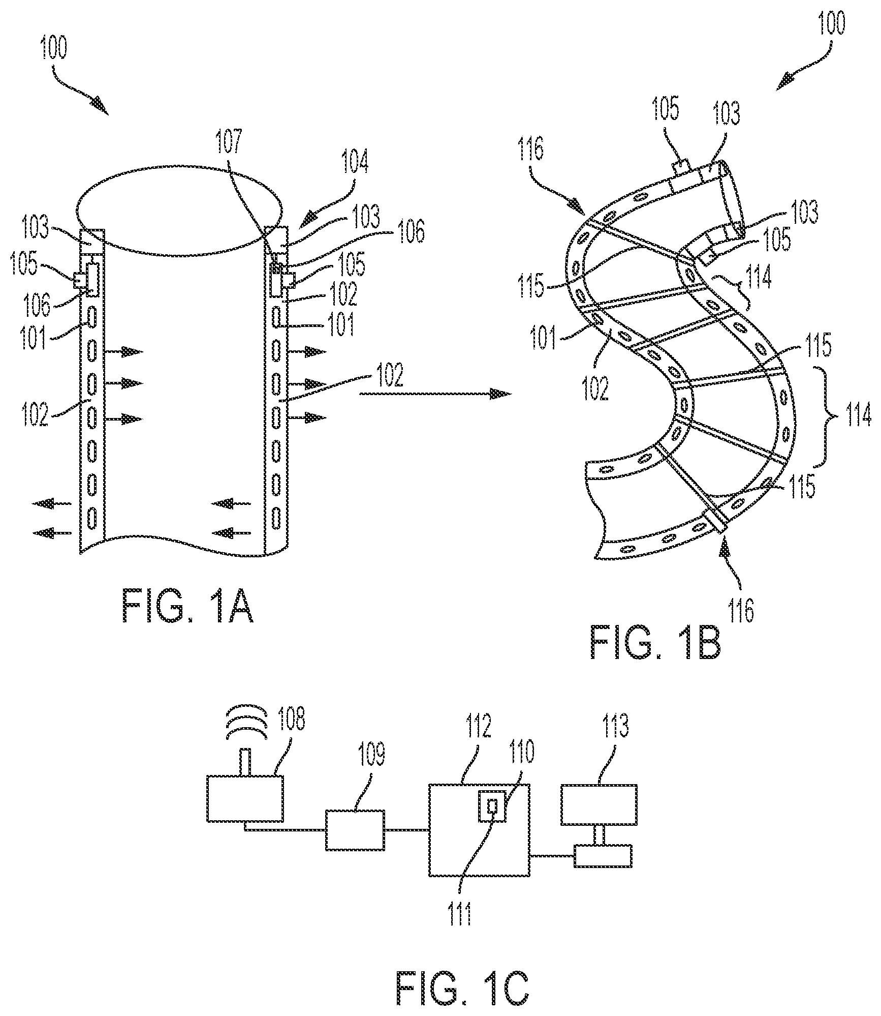 Patent US12616419 — Structurally dynamic and reconfigurable smart medical devices — Figure 1