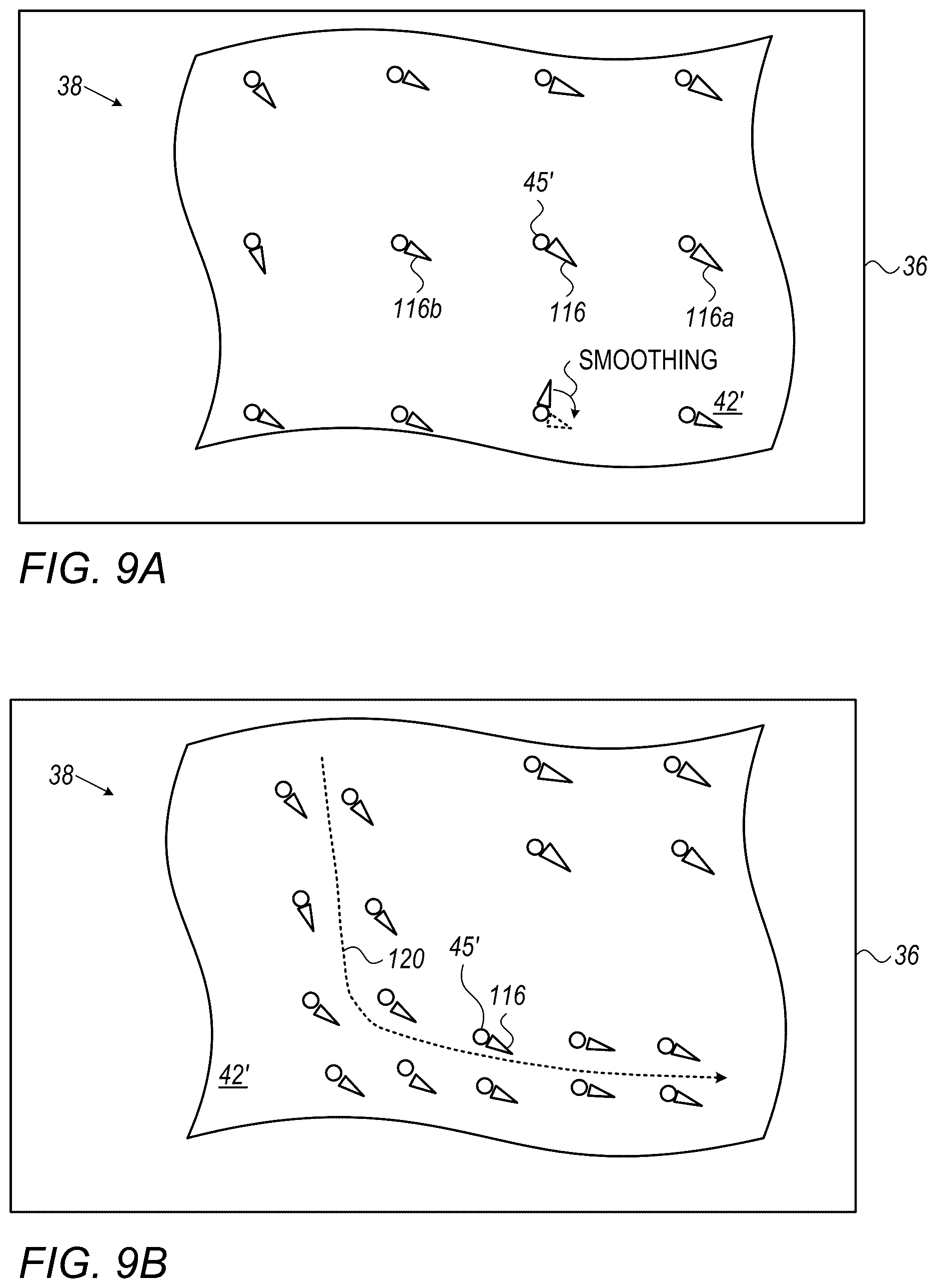 Patent US12616420 Figure 9 – Computing local propagation velocities for cardiac maps
