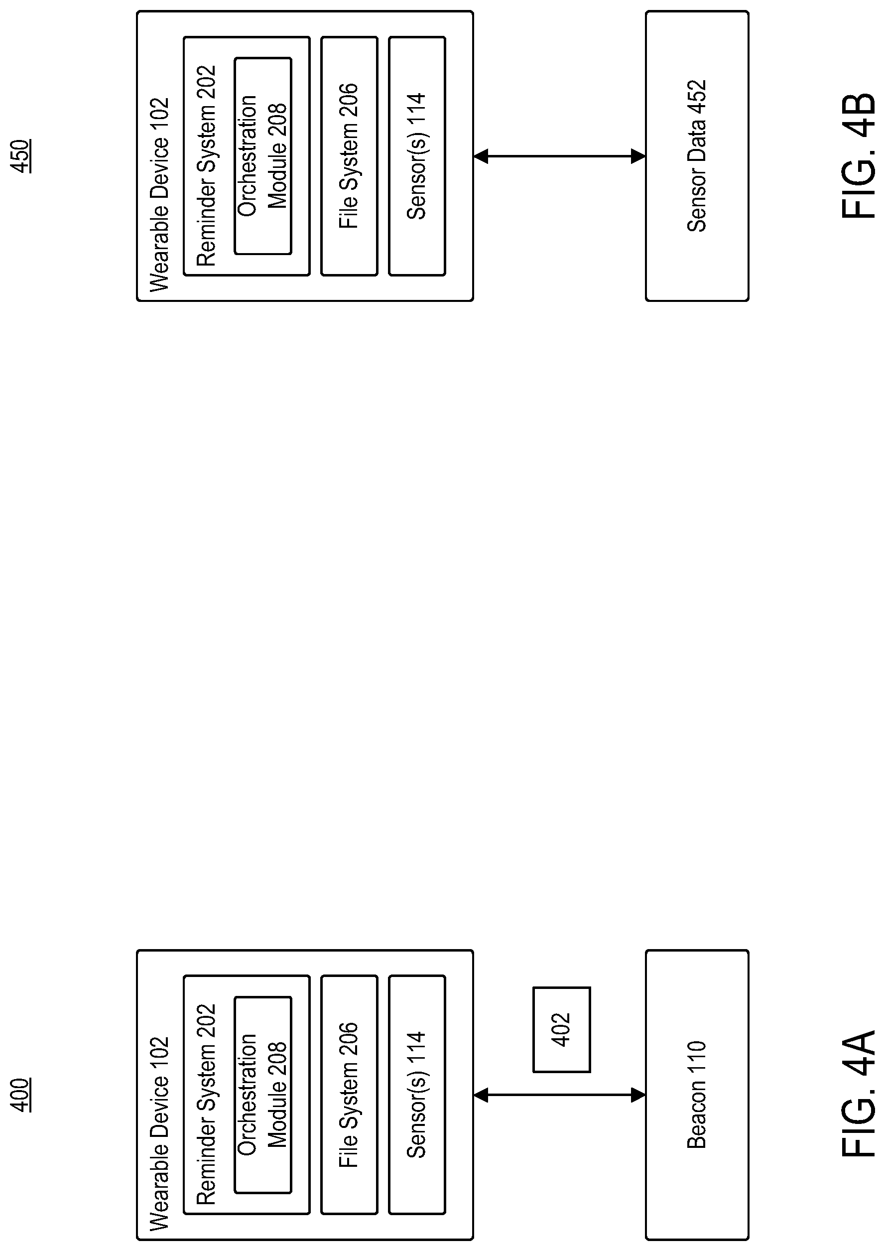 Patent US12616425 Figure 4 – Wearable device healthcare system