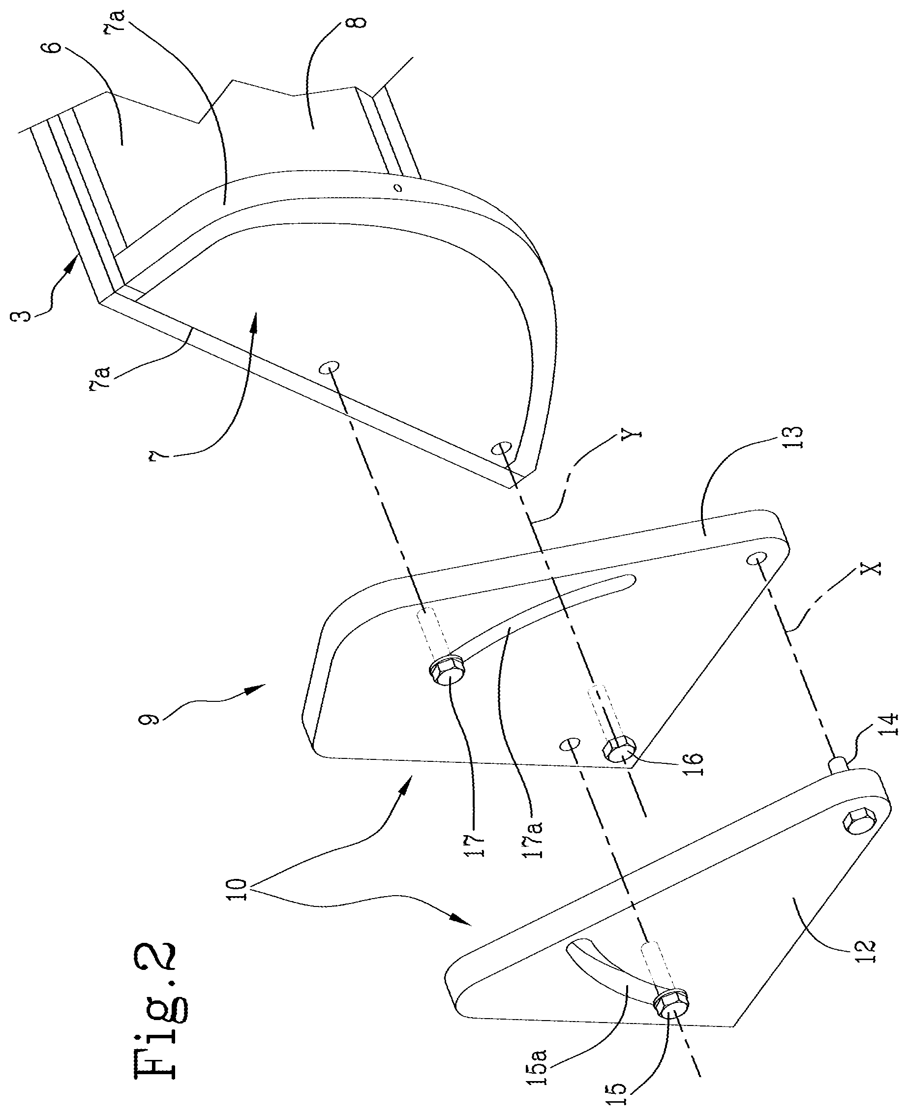 Patent US12616432 Figure 2 – Compression device for breast exams and diagnostic apparatus for breast exams