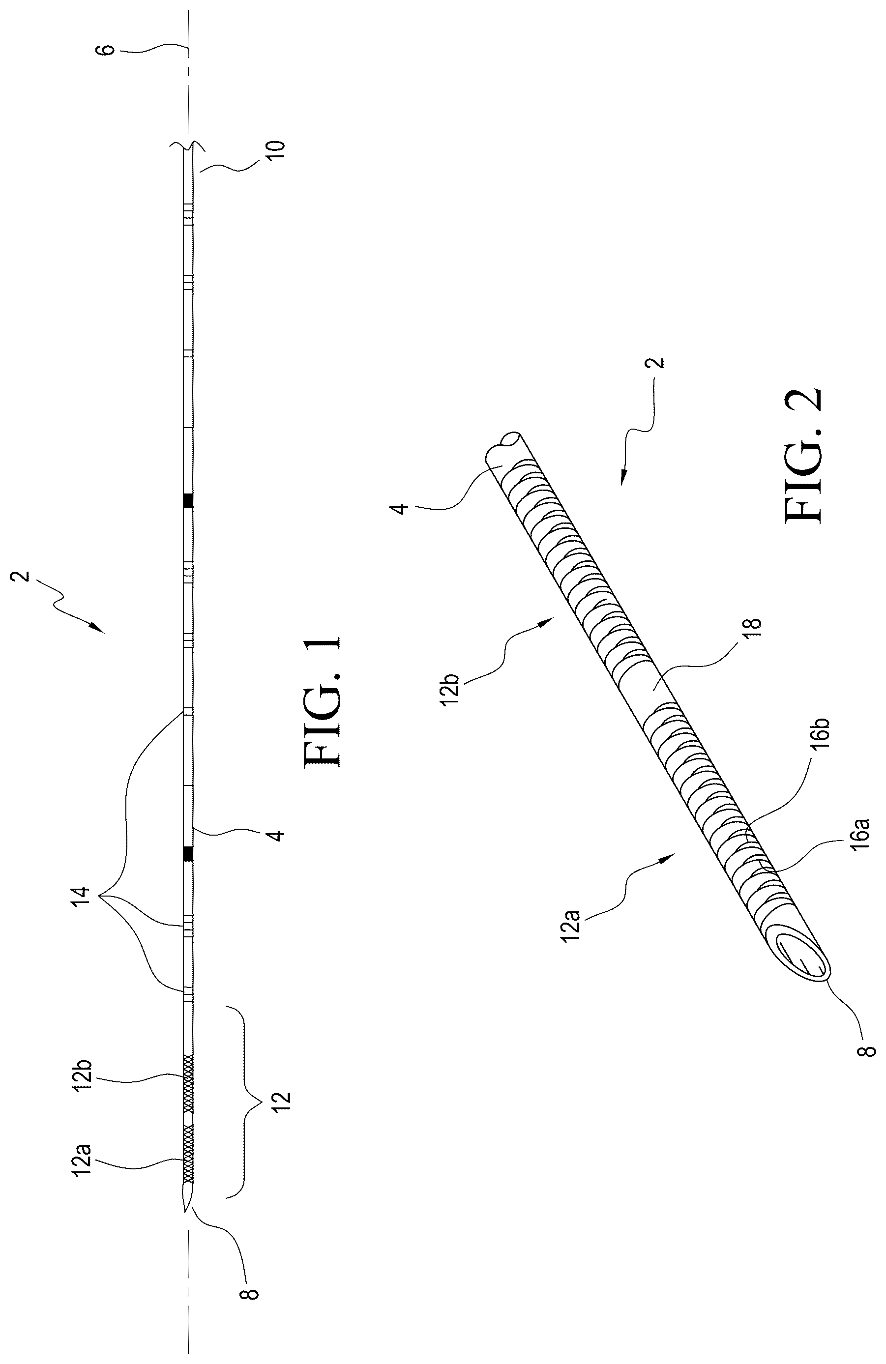 Patent US12616438 Figure 1 – Echogenic needle