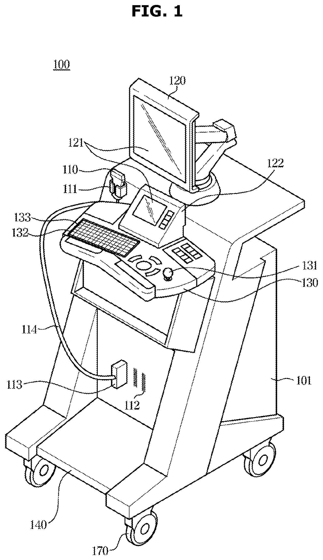 Patent US12616444 Figure 1 – Ultrasound diagnostic apparatus and method of controlling the same