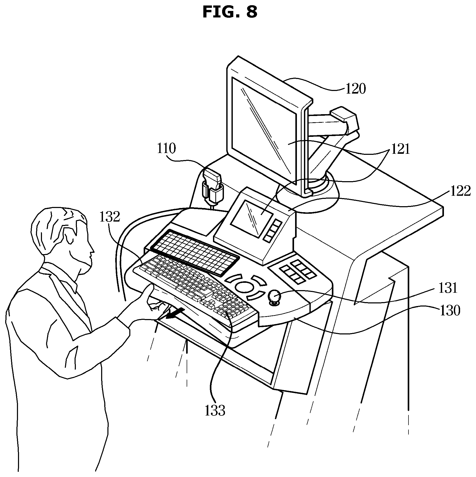 Patent US12616444 Figure 8 – Ultrasound diagnostic apparatus and method of controlling the same