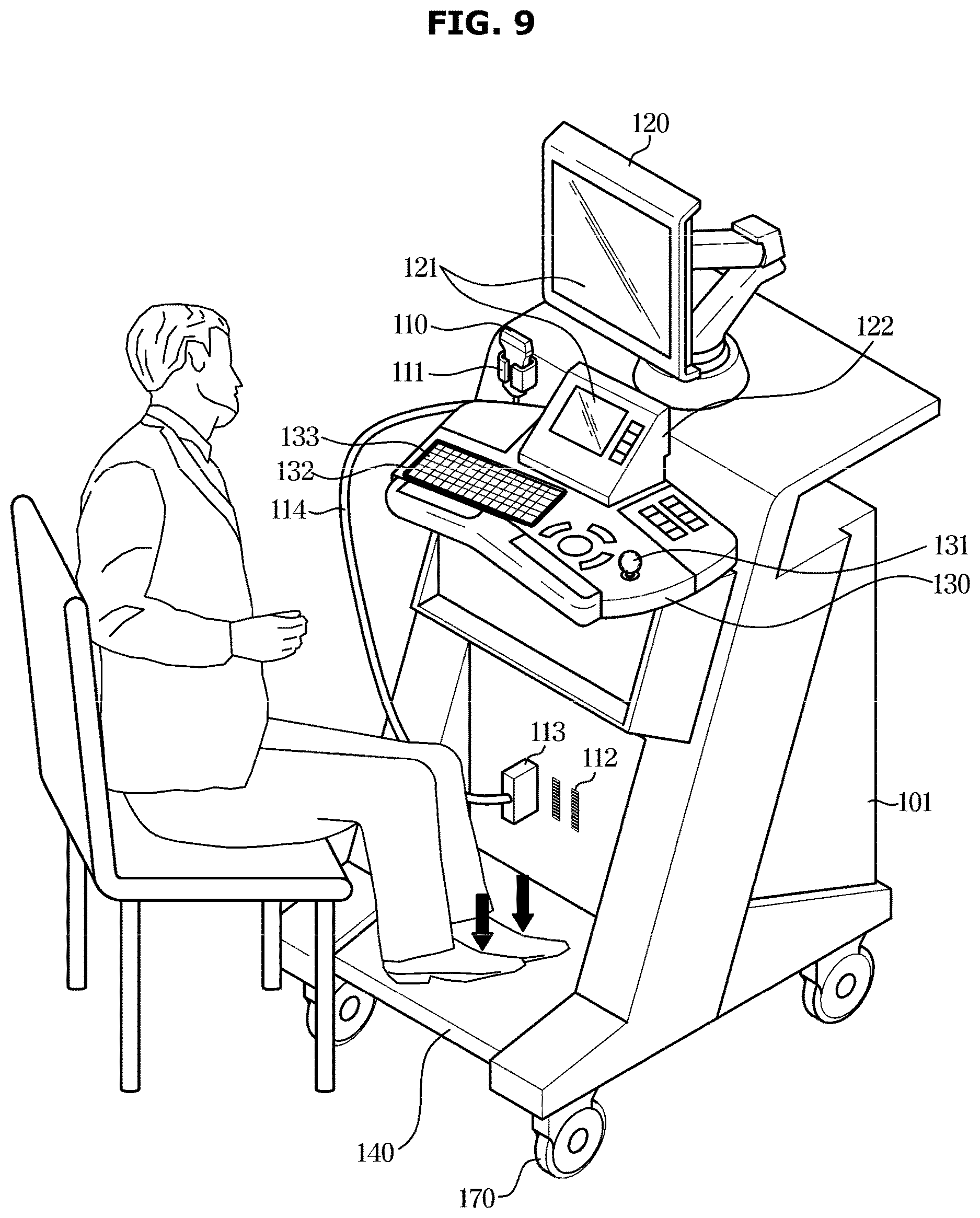 Patent US12616444 Figure 9 – Ultrasound diagnostic apparatus and method of controlling the same