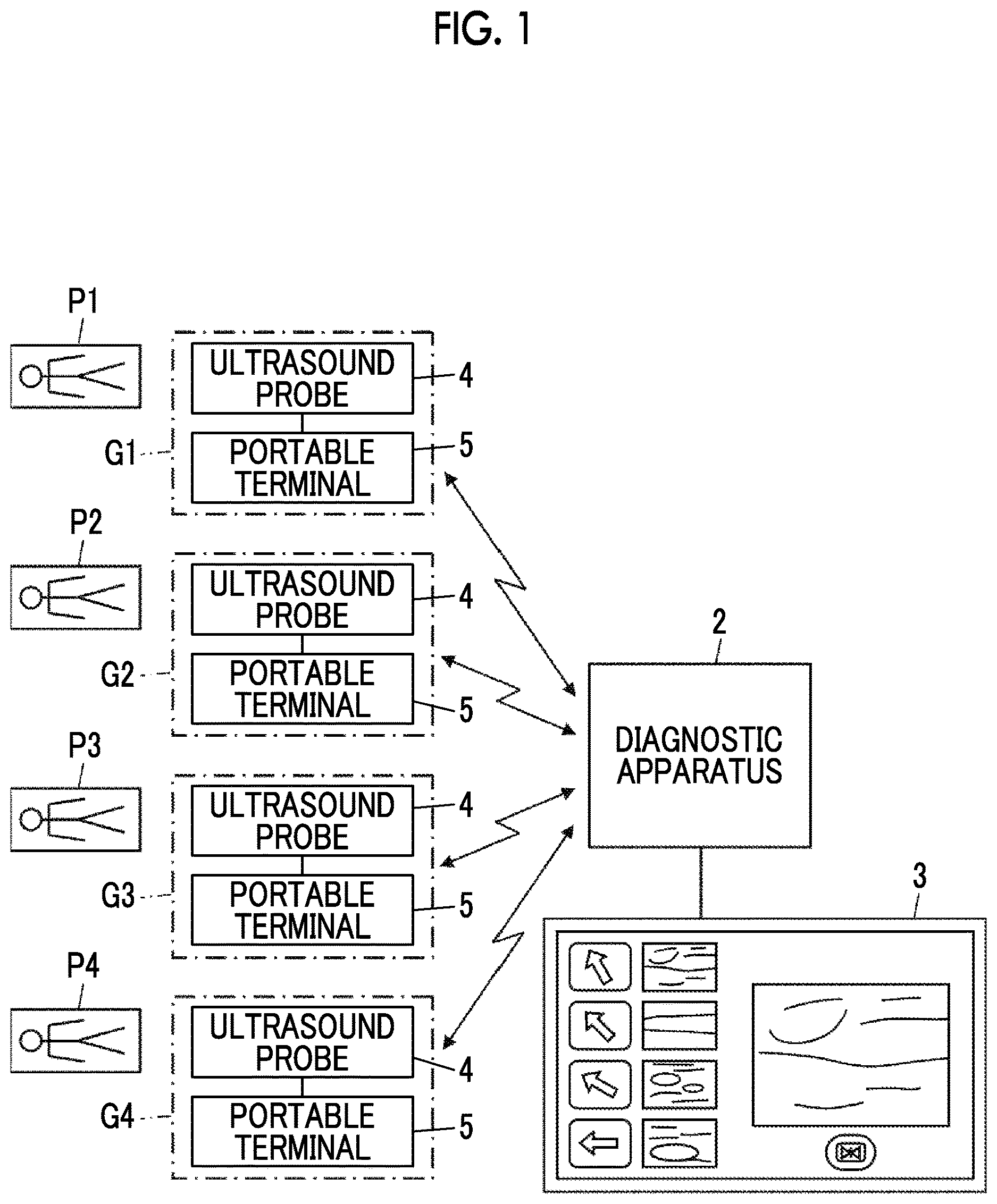 Patent US12616452 Figure 1 – Ultrasound diagnostic system and control method of ultrasound diagnostic system