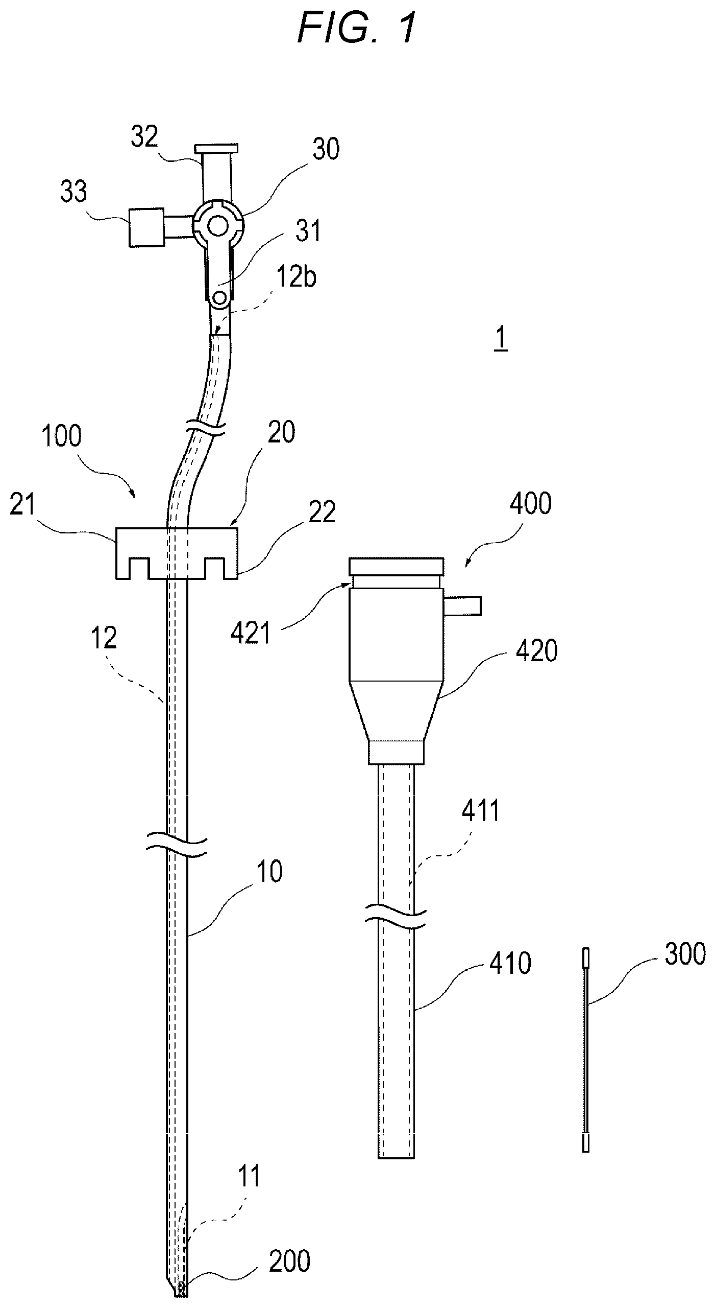 Patent US12616458 — Adhesive material injection device — Figure 1