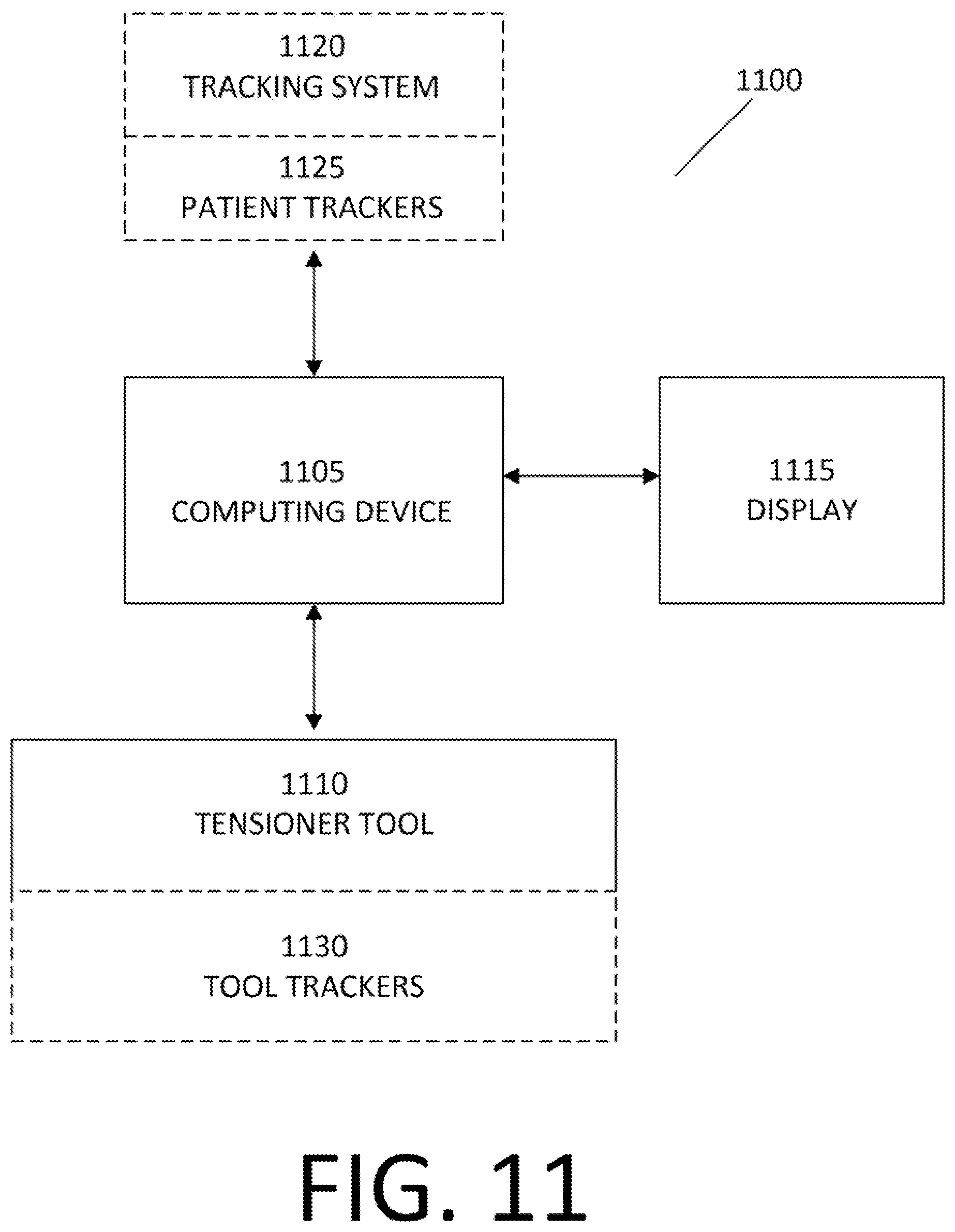 Patent US12616460 Figure 19 – Knee tensioner with digital force and displacement sensing
