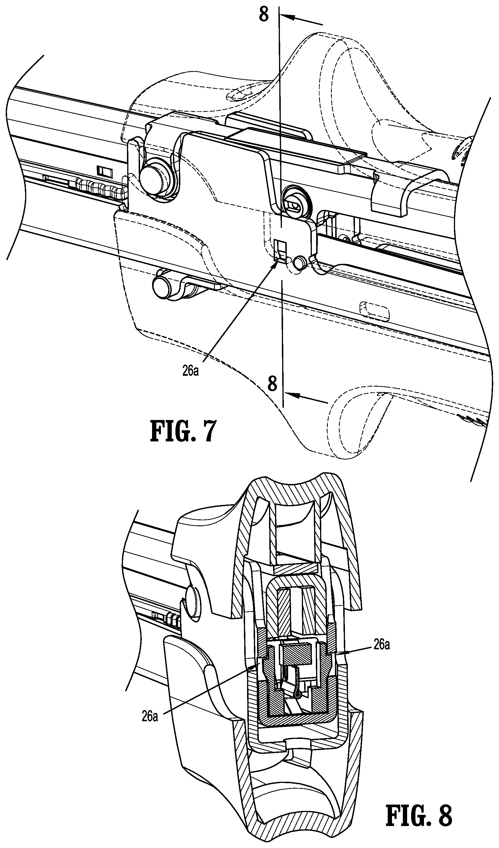 Patent US12616465 Figure 5 – Surgical stapling apparatus with lockout assembly