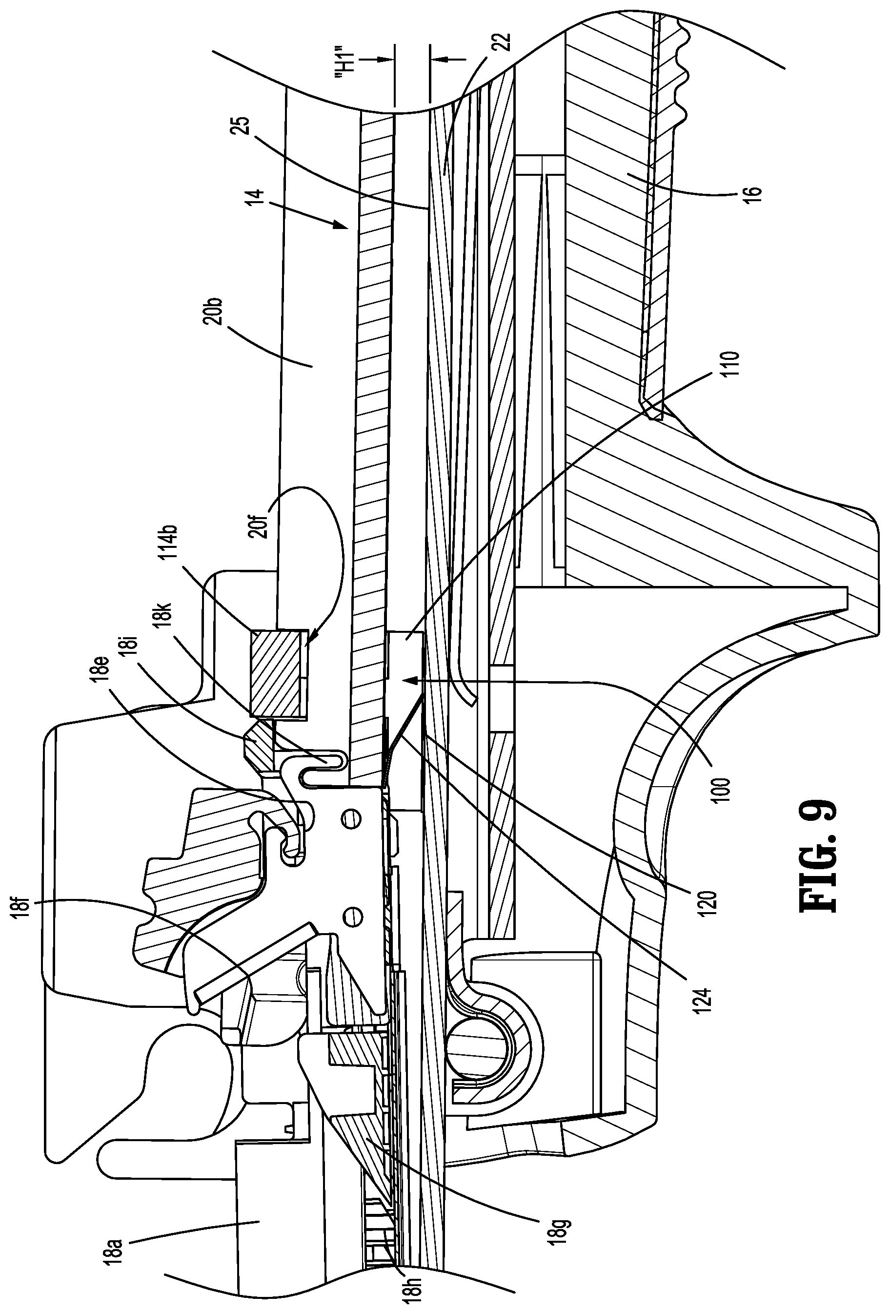 Patent US12616465 Figure 6 – Surgical stapling apparatus with lockout assembly