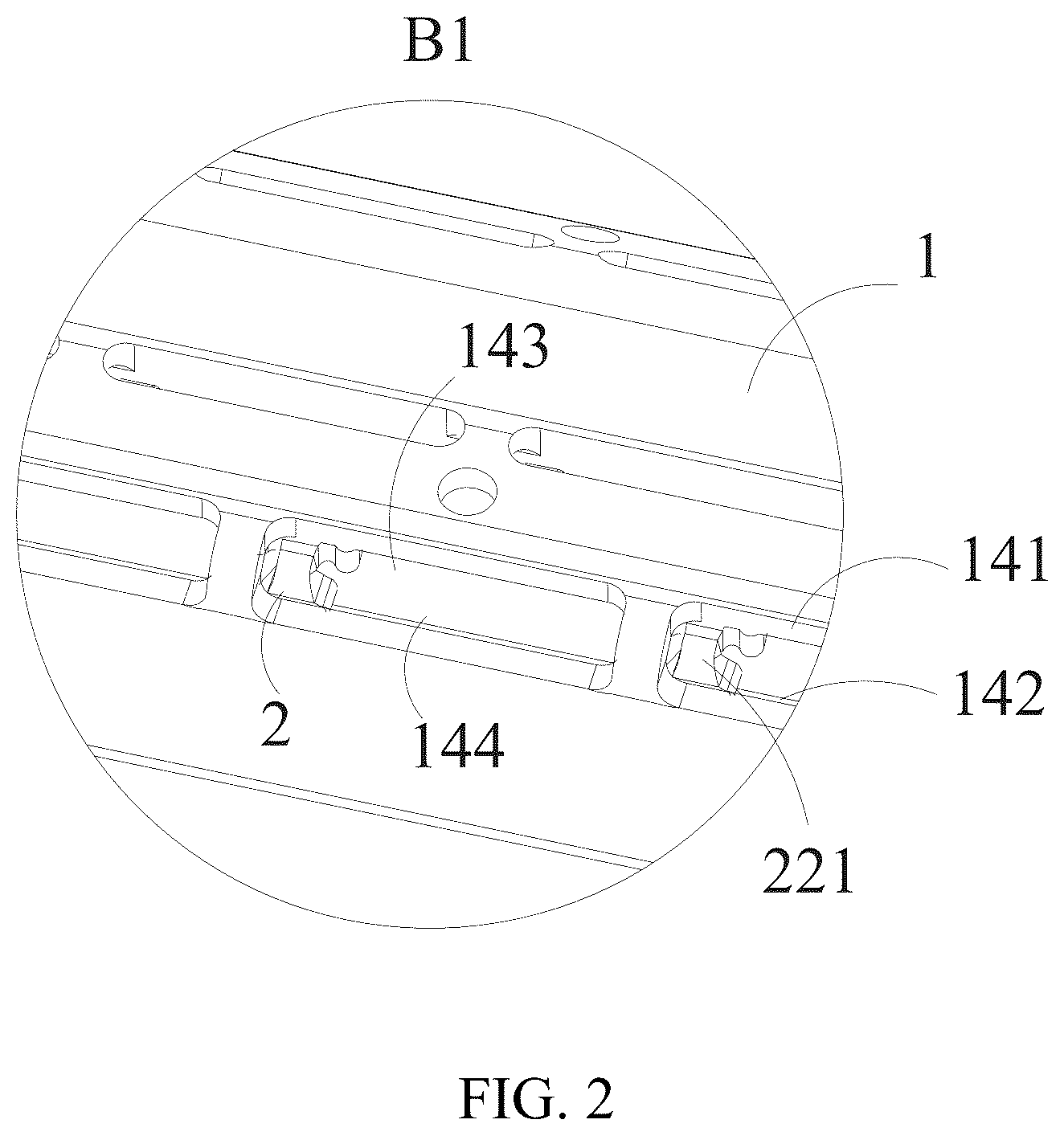 Patent US12616466 Figure 2 – Cartridge assembly, head assembly and surgical stapler