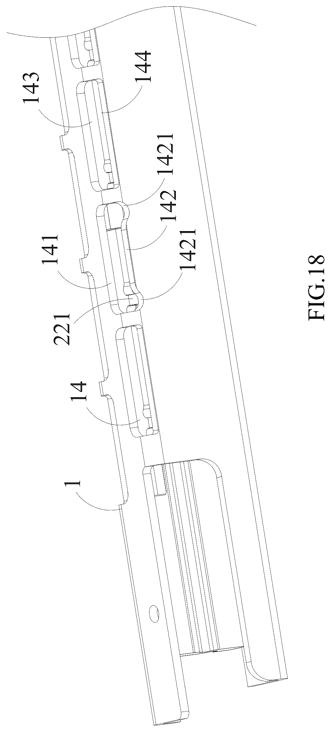Patent US12616466 Figure 18 – Cartridge assembly, head assembly and surgical stapler