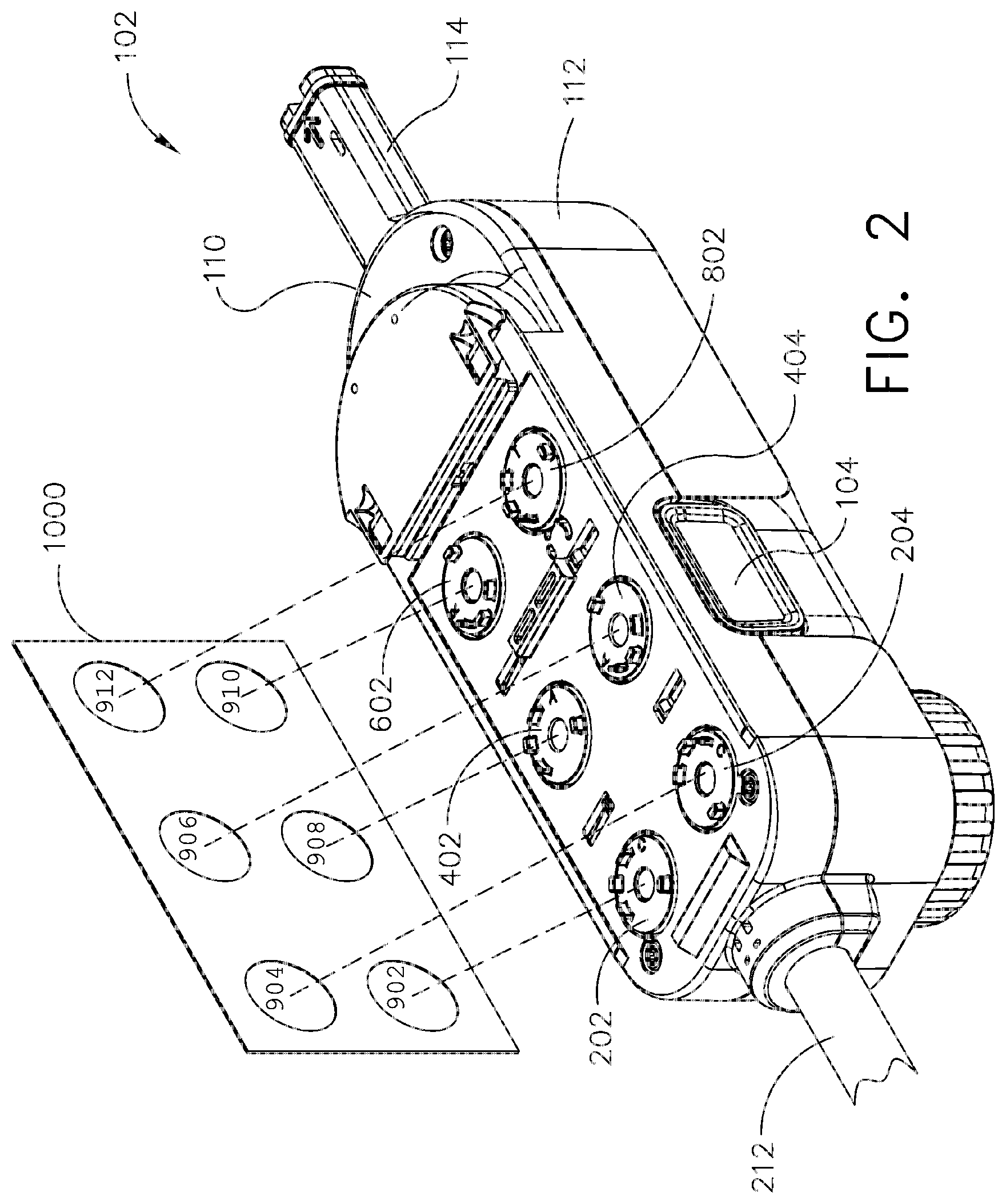 Patent US12616467 Figure 2 – Systems and subsystems for articulating a surgical instrument
