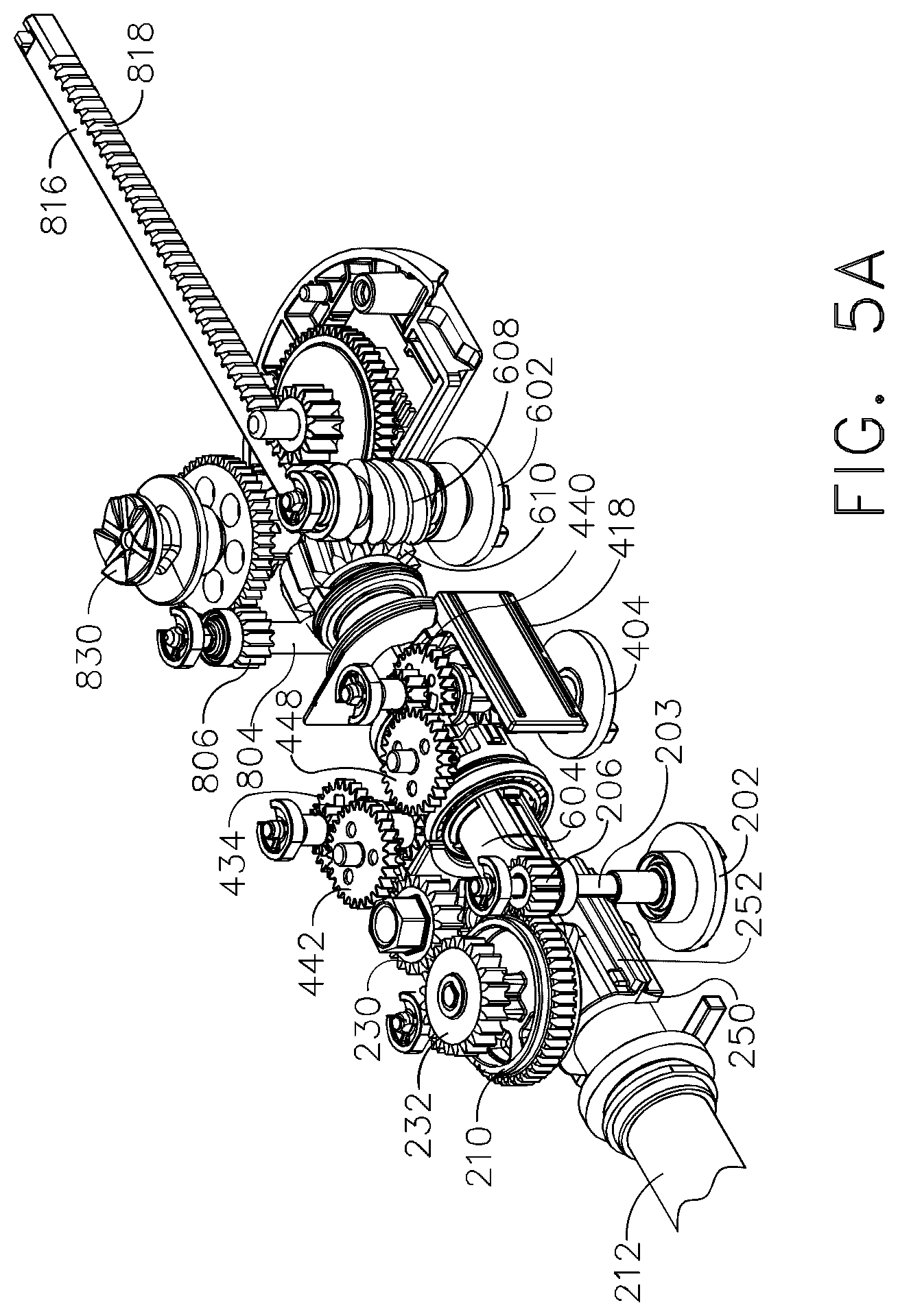 Patent US12616467 Figure 5 – Systems and subsystems for articulating a surgical instrument