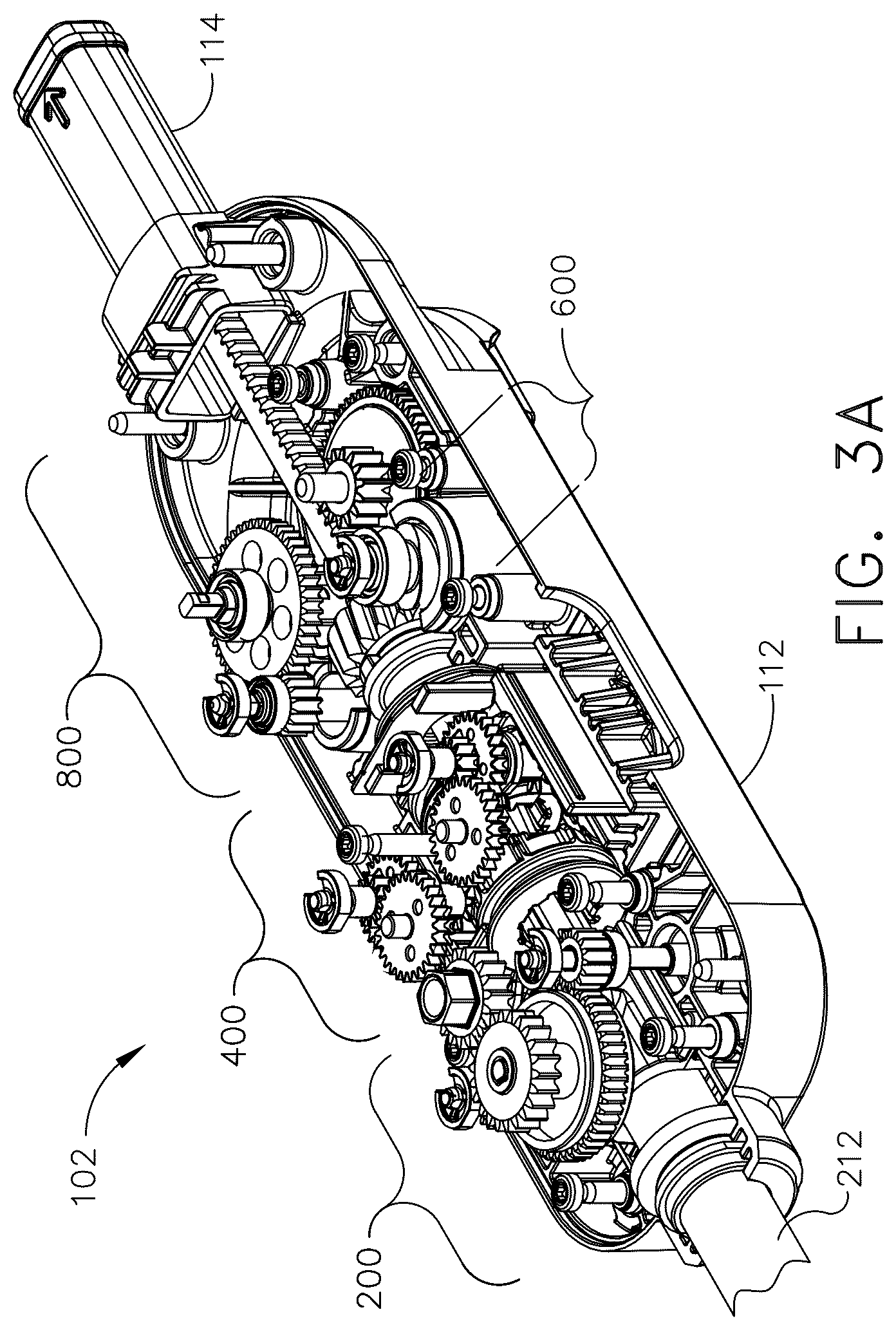 Patent US12616468 Figure 4 – Articulation subsystems for robotic stapling and cutting systems