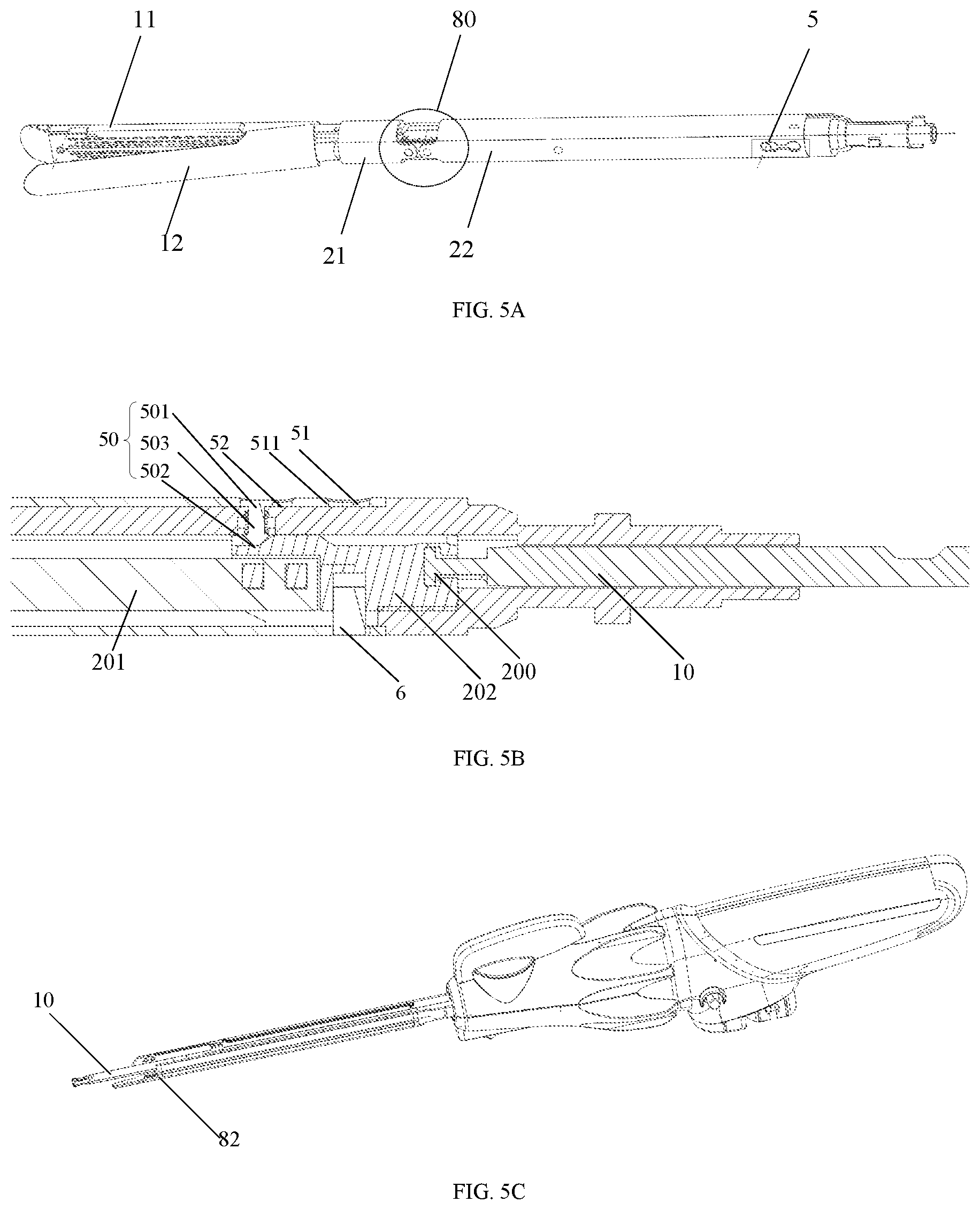 Patent US12616470 Figure 5 – Surgical stapler