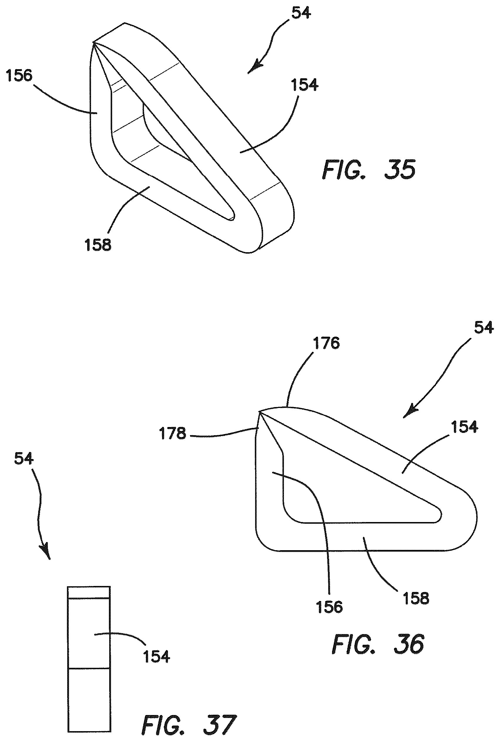 Patent US12616471 Figure 19 – Surgical stapler with partial pockets