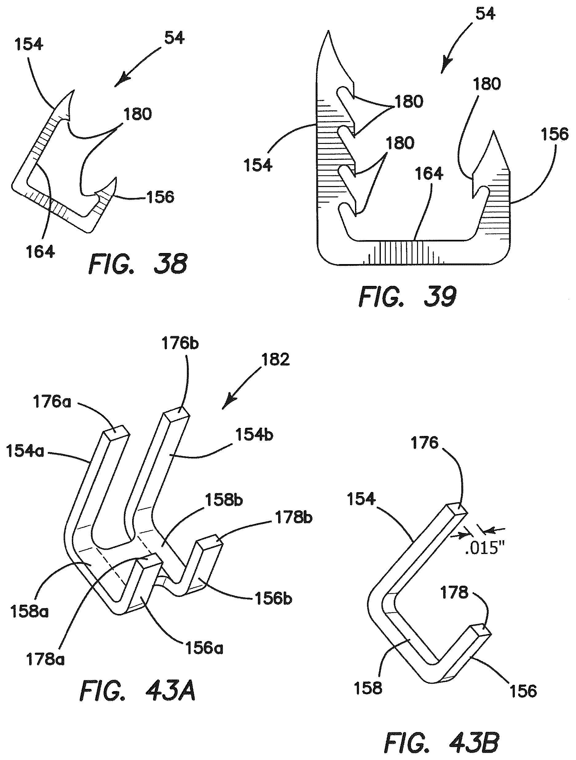 Patent US12616471 Figure 20 – Surgical stapler with partial pockets