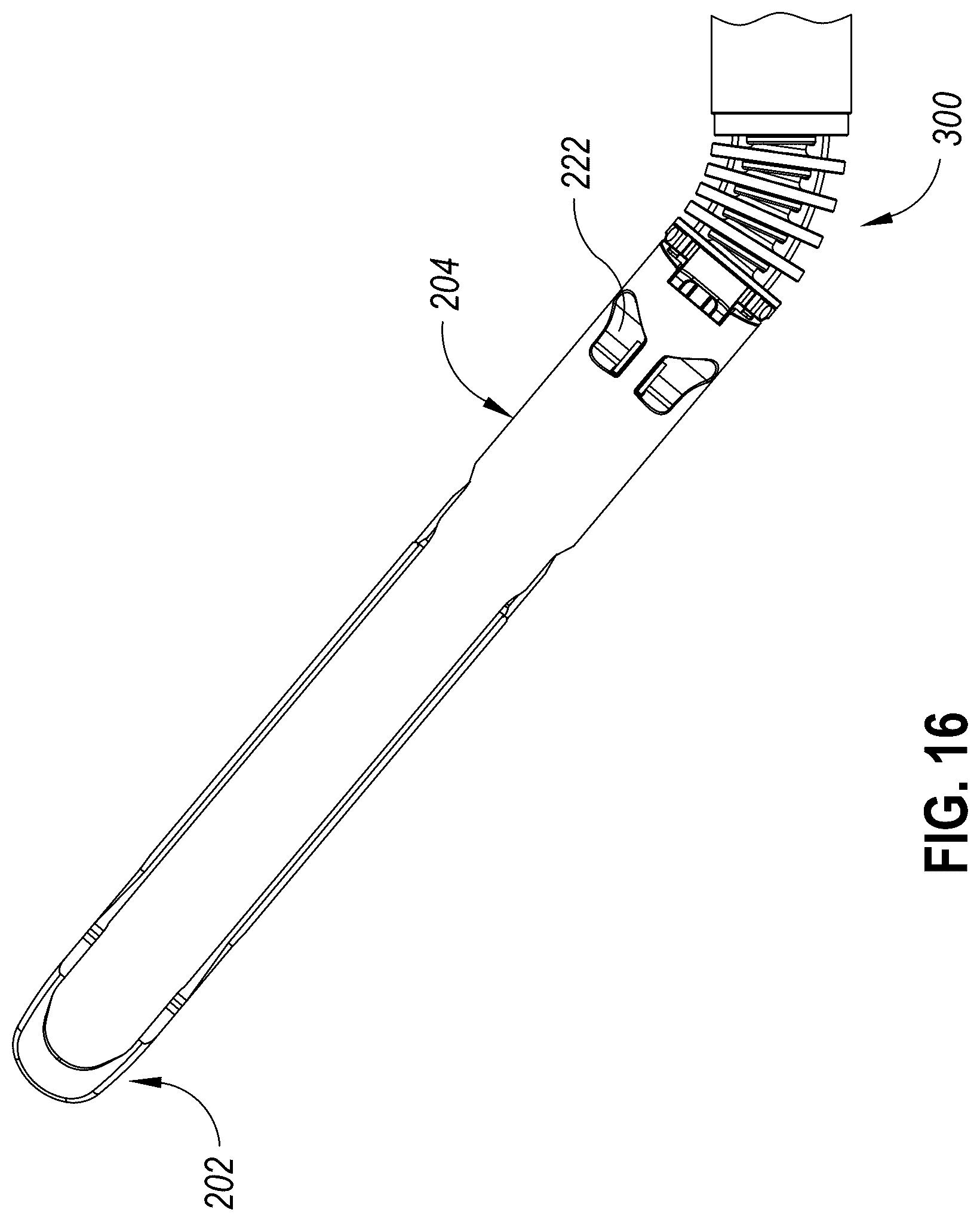 Patent US12616473 Figure 16 – Staple cartridge retention features for surgical stapler