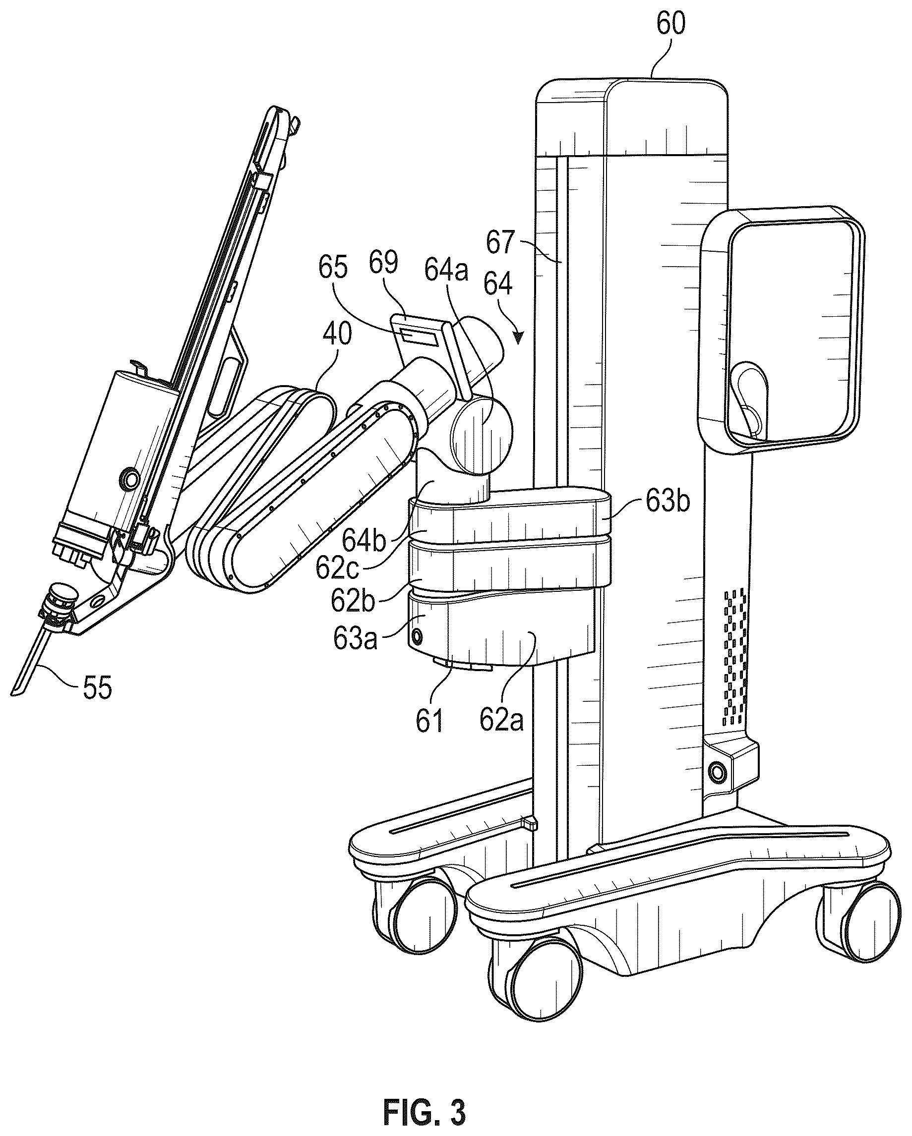 Patent US12616474 Figure 3 – Robotic or powered surgical stapler with predictive stapling end stop