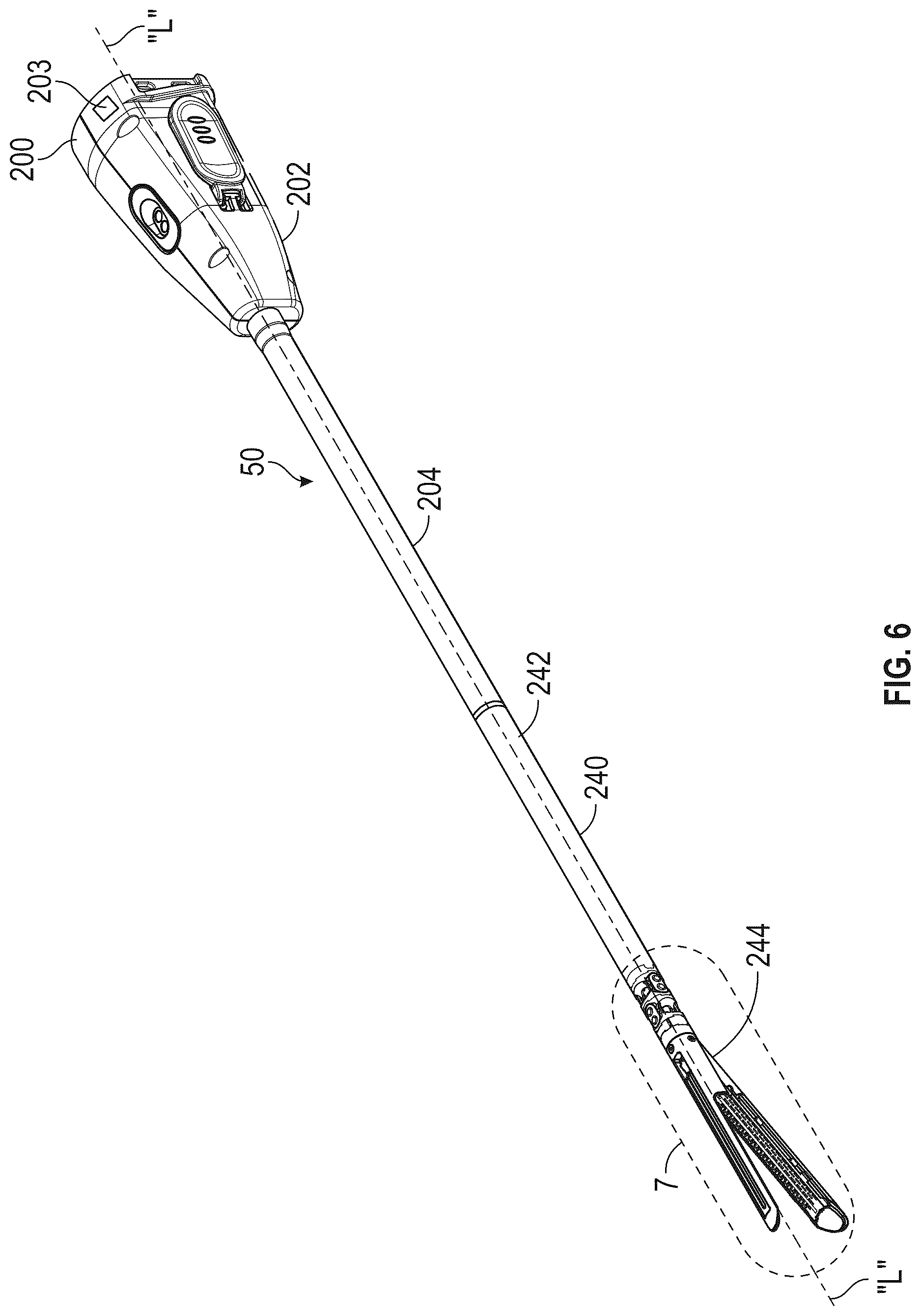 Patent US12616474 Figure 6 – Robotic or powered surgical stapler with predictive stapling end stop