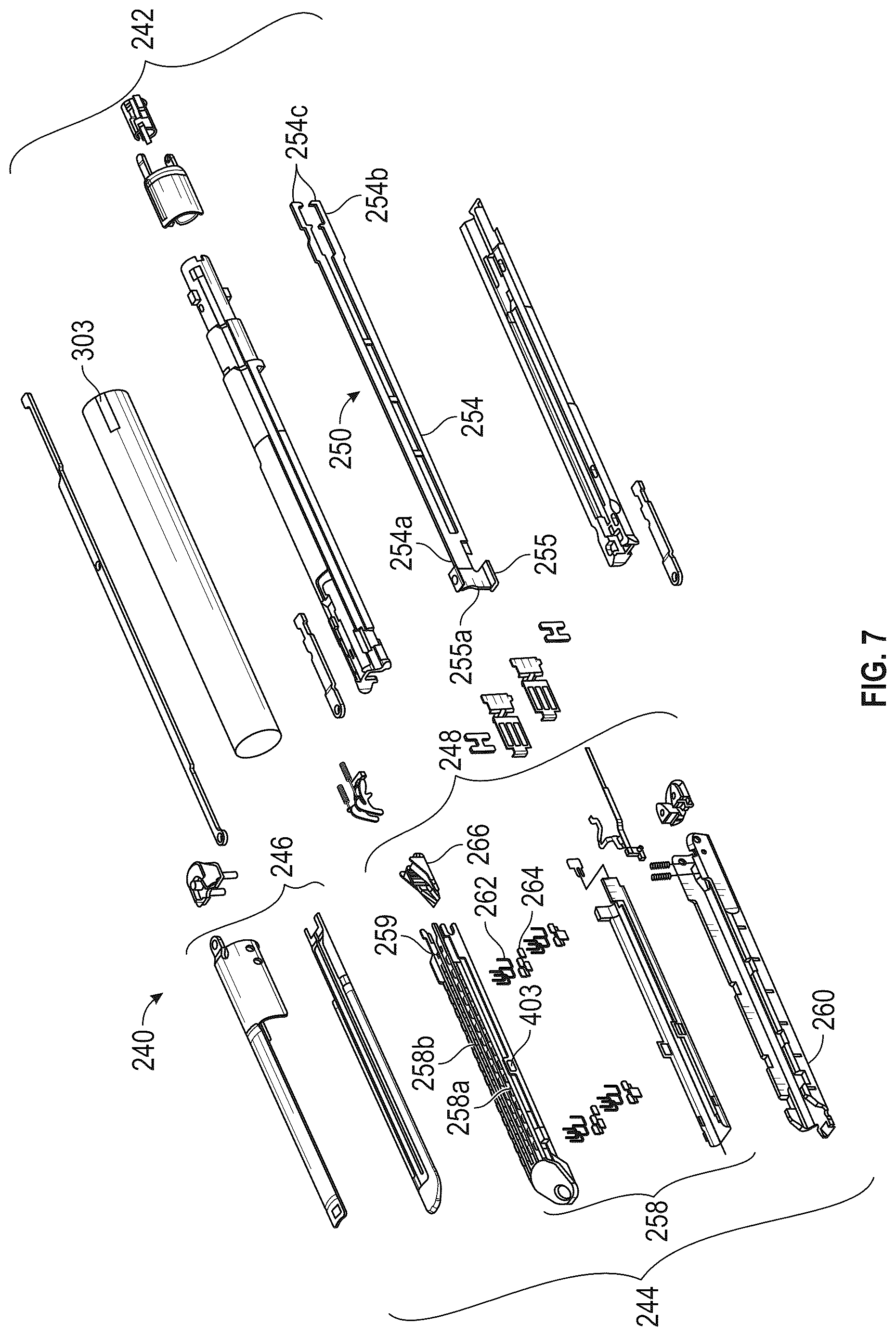 Patent US12616474 Figure 7 – Robotic or powered surgical stapler with predictive stapling end stop