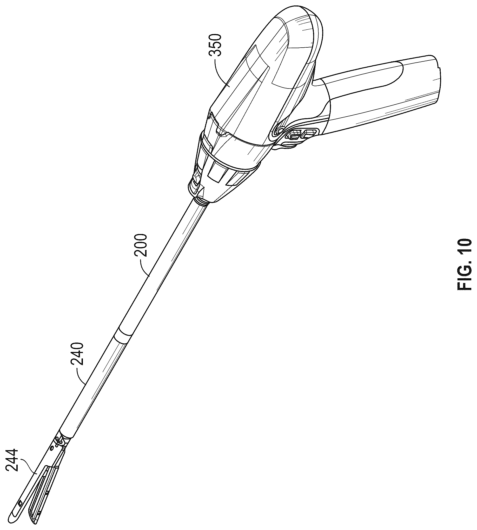 Patent US12616474 Figure 10 – Robotic or powered surgical stapler with predictive stapling end stop