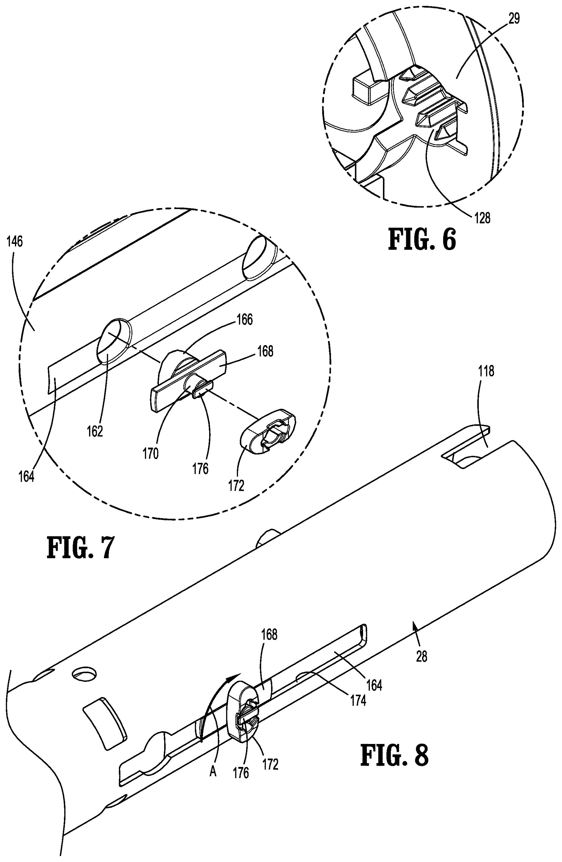 Patent US12616475 Figure 5 – Powered surgical stapling device with end effector articulation