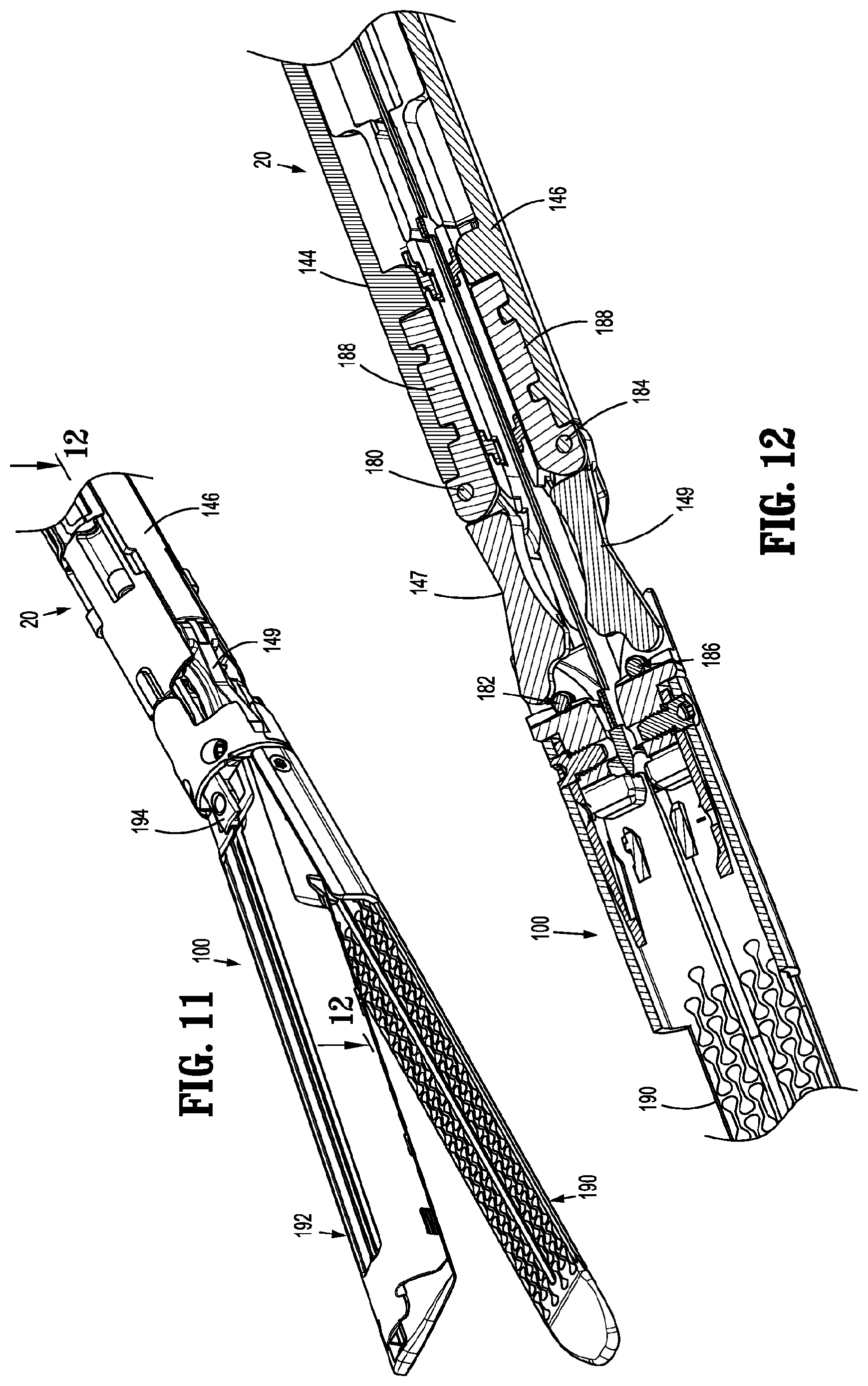 Patent US12616475 Figure 8 – Powered surgical stapling device with end effector articulation