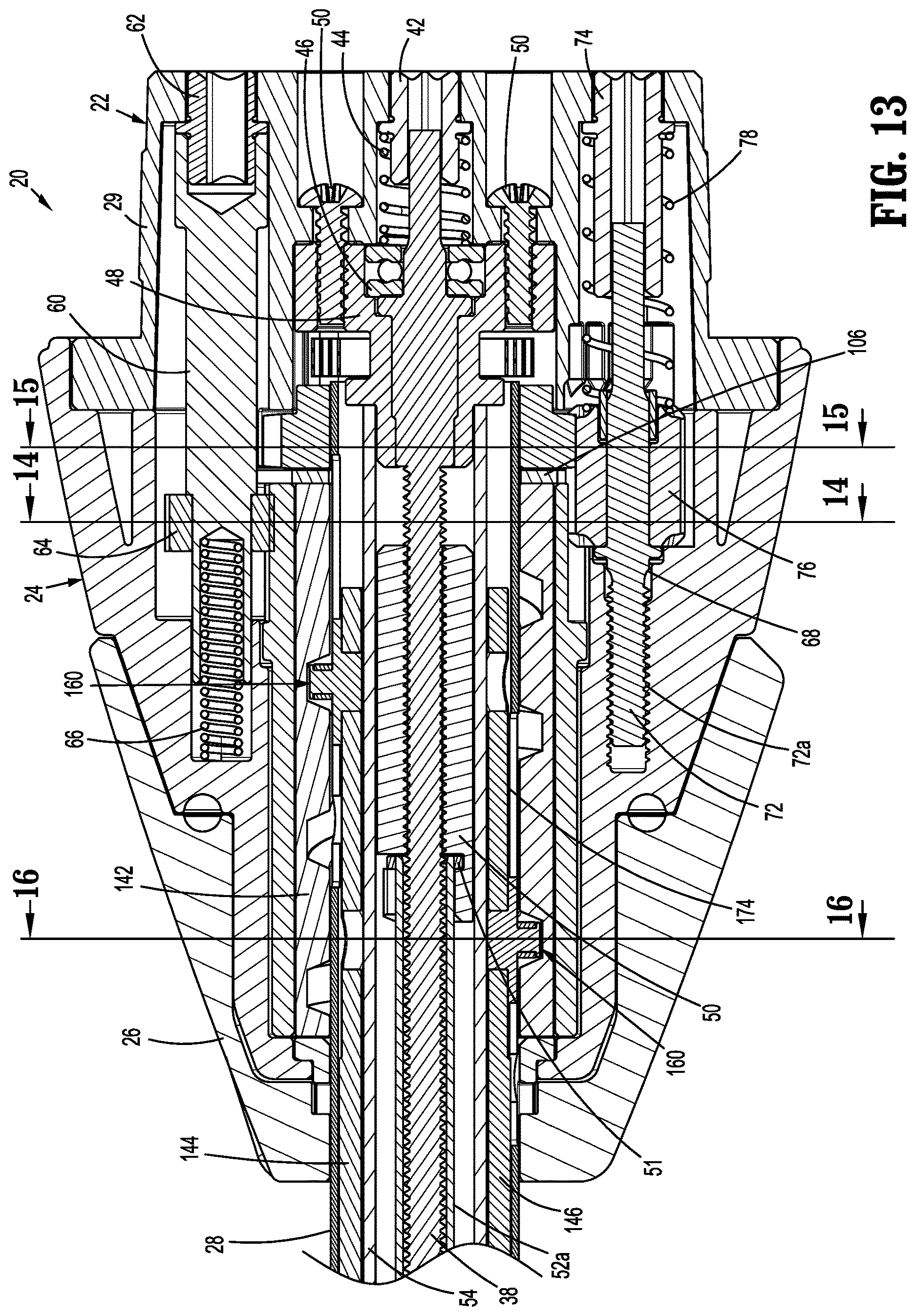 Patent US12616475 Figure 9 – Powered surgical stapling device with end effector articulation