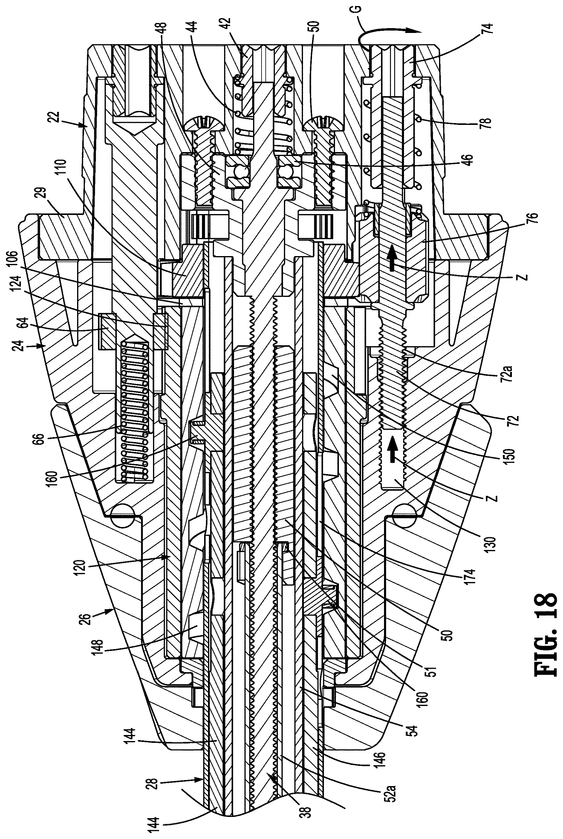 Patent US12616475 Figure 12 – Powered surgical stapling device with end effector articulation