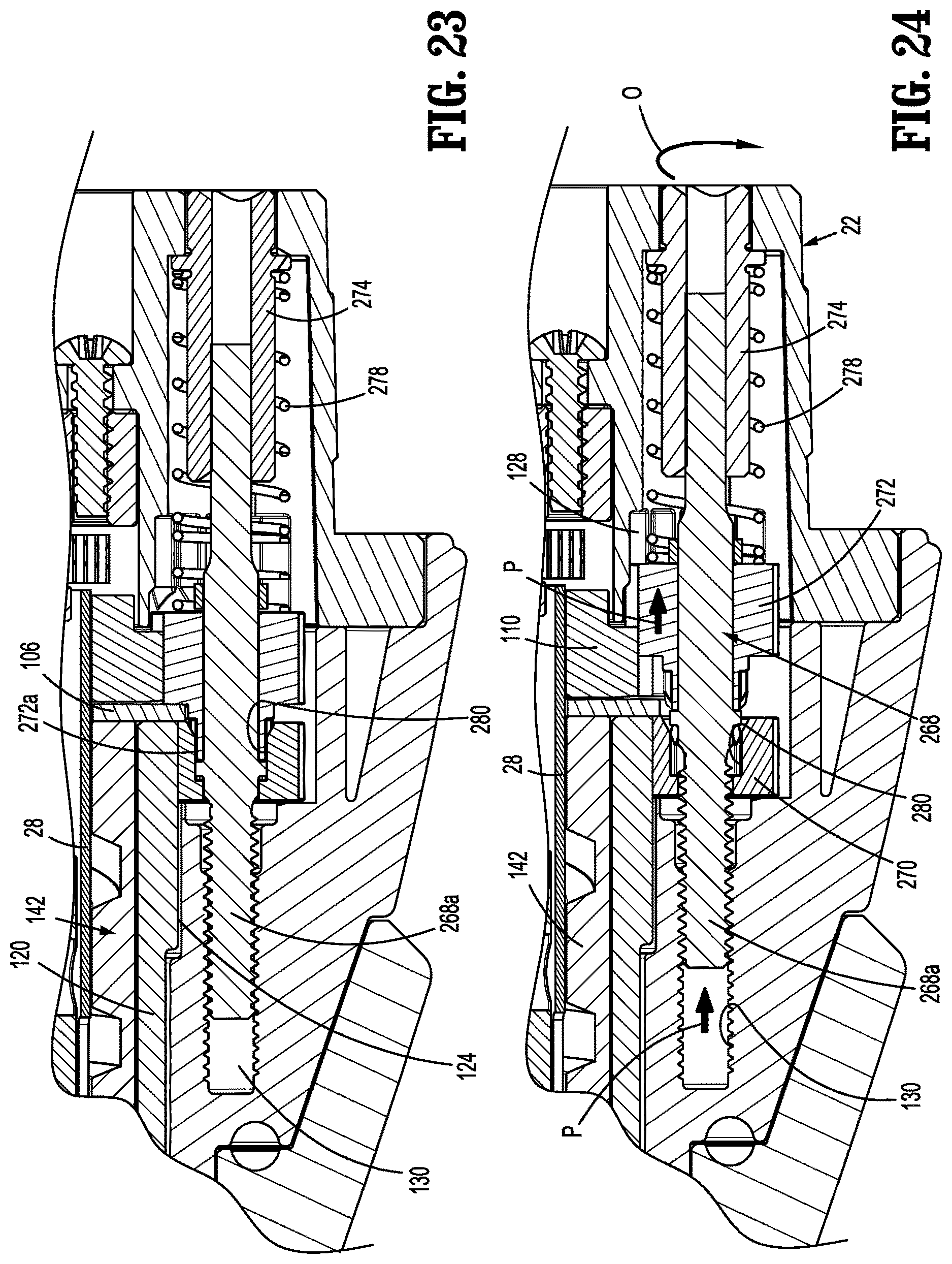 Patent US12616475 Figure 16 – Powered surgical stapling device with end effector articulation